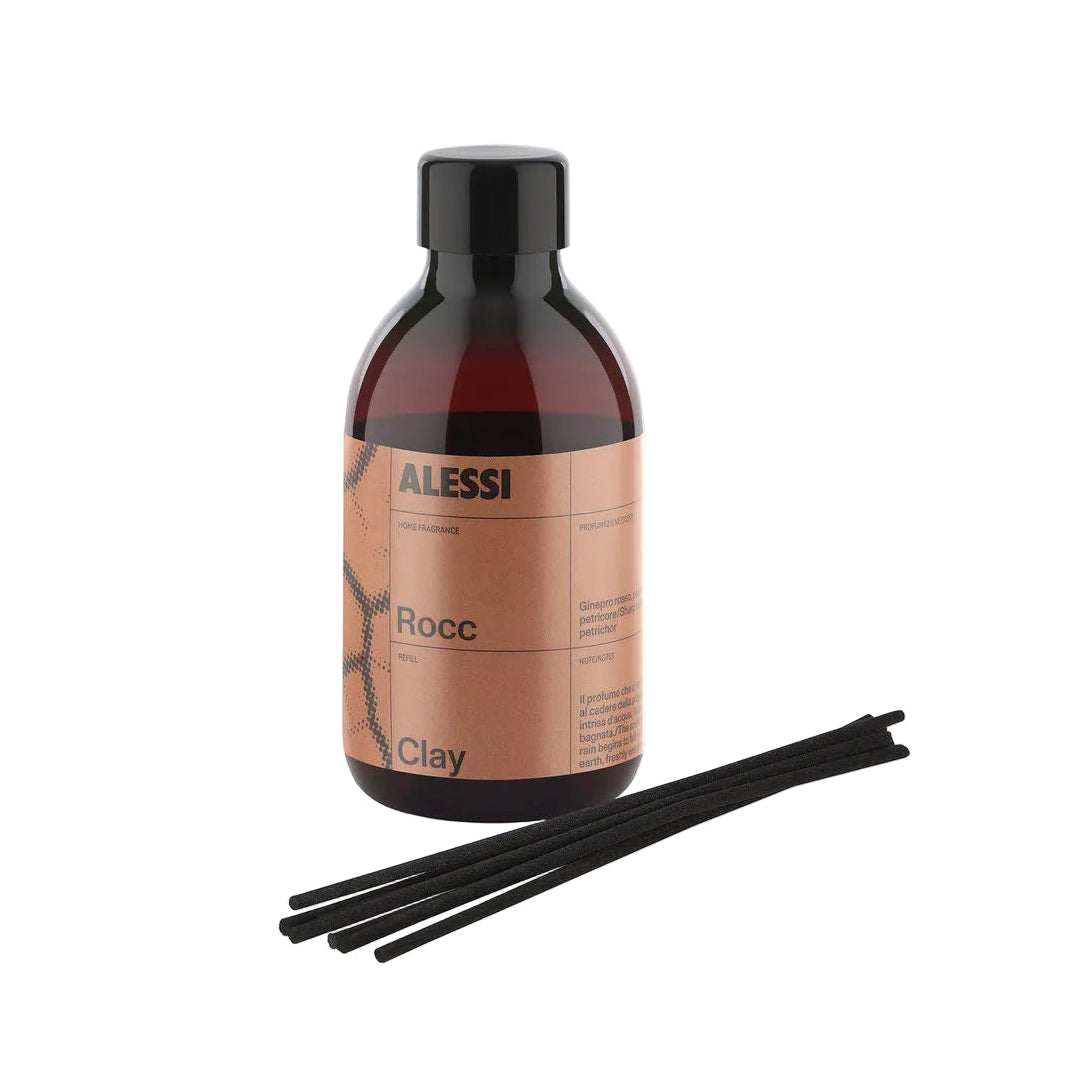 ROCC - CLAY fragrance set for diffuser with notes of sharp cedar, petrichor, and pepper