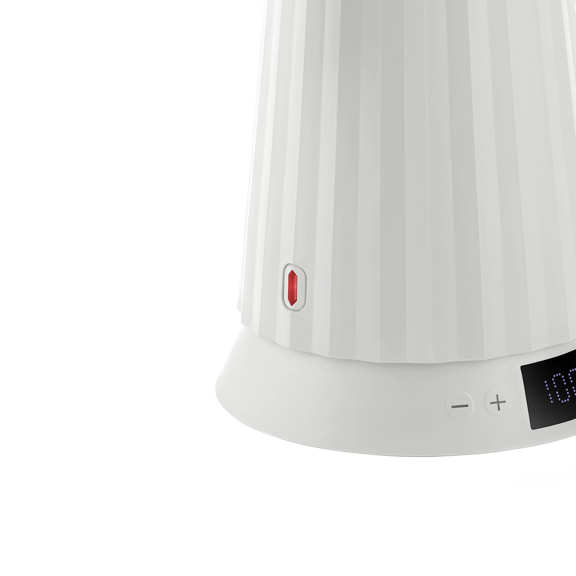 Electric kettle with temperature control PLISSÉ white