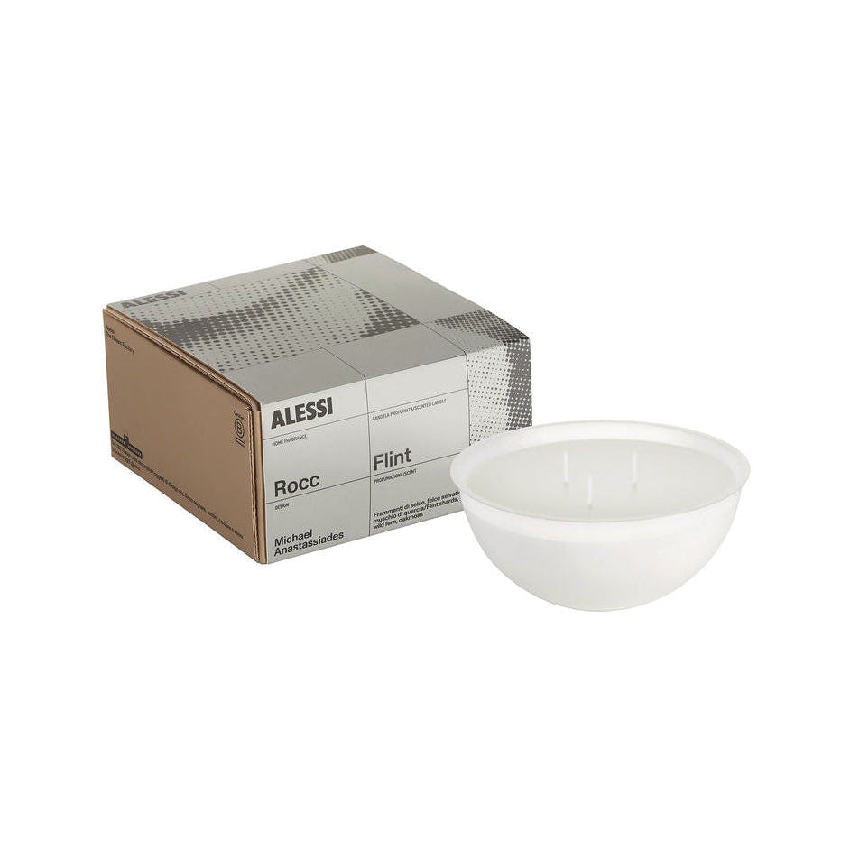 Wkład zapachowy do świecy ROCC - FLINT nuty drewniane, skóra i żywica styraksowa