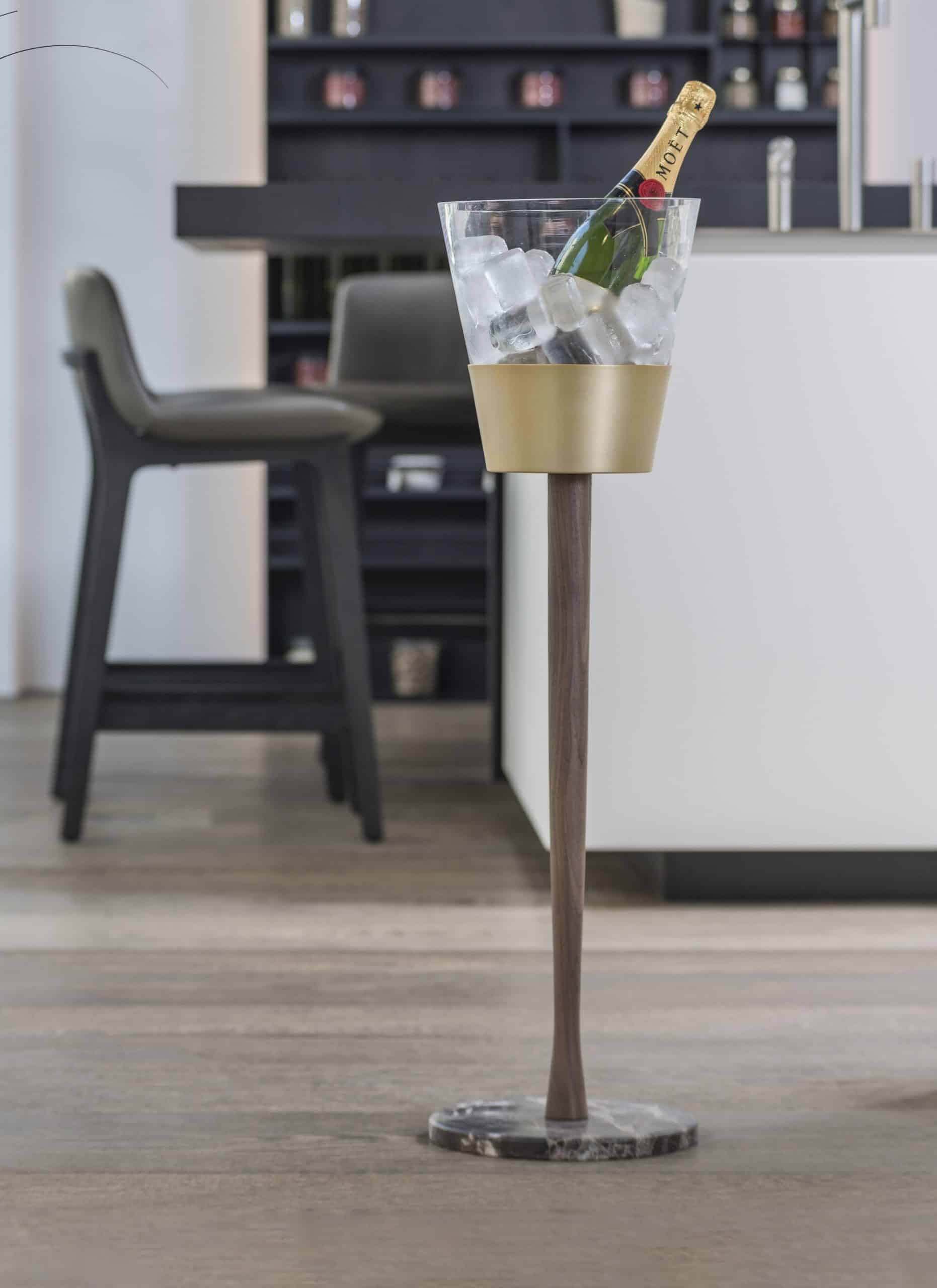 Kühler CHAMPANERA goldfarben