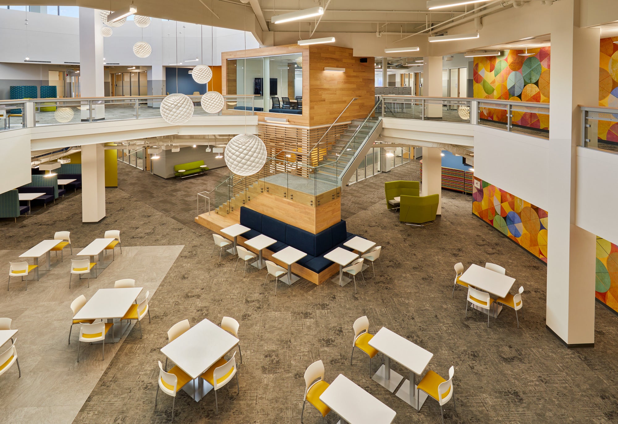 Lampa wisząca PATERA biały