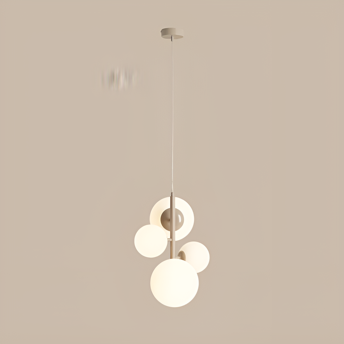 Lampa wisząca BLOOM QUATRO beżowy