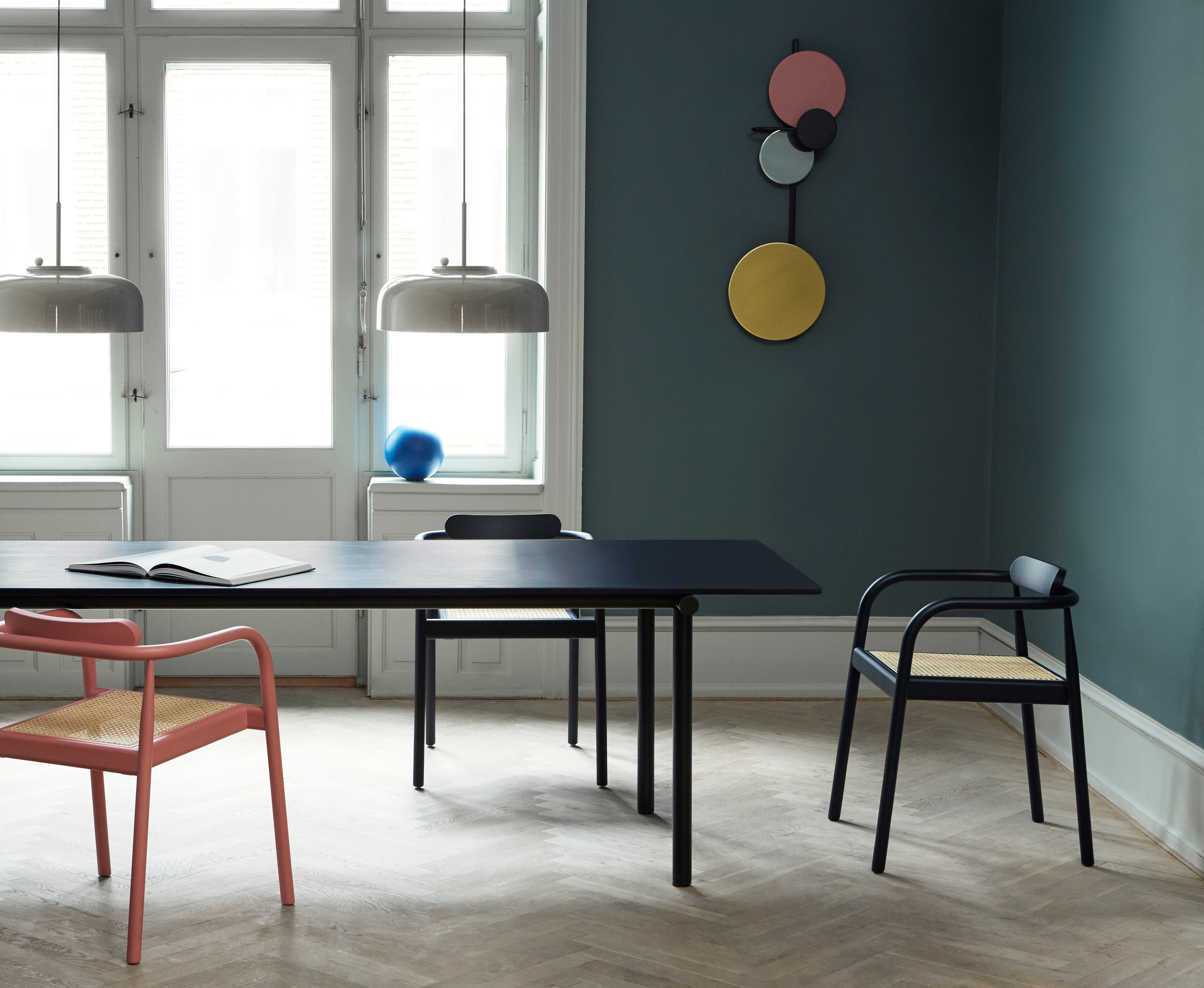 Stuhl AHM blau