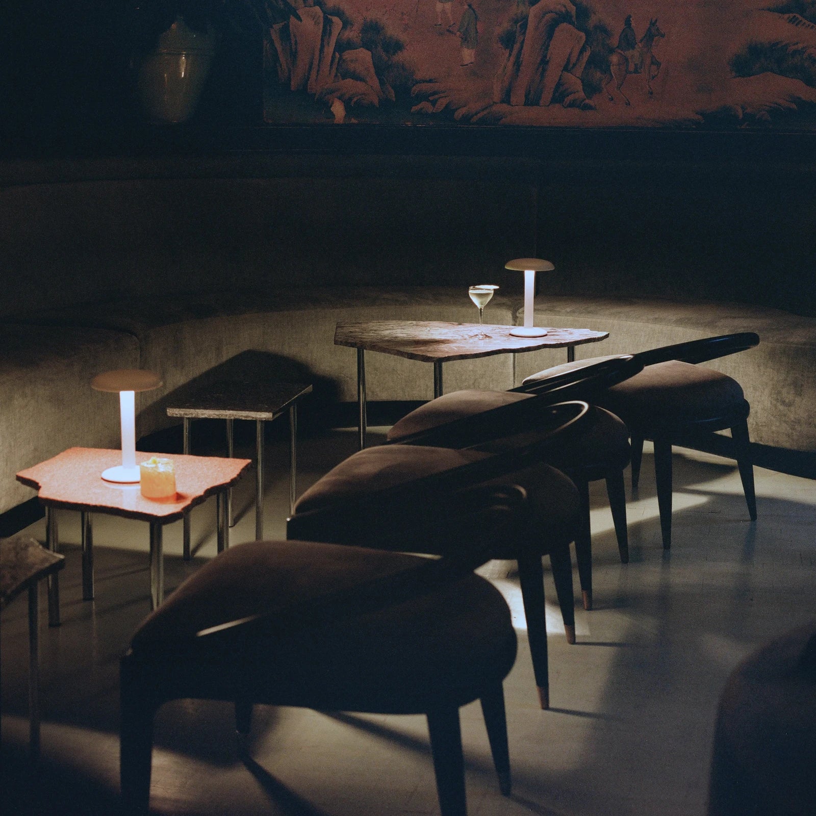 Tragbare Lampe GUSTAVE RESIDENTIAL weiß