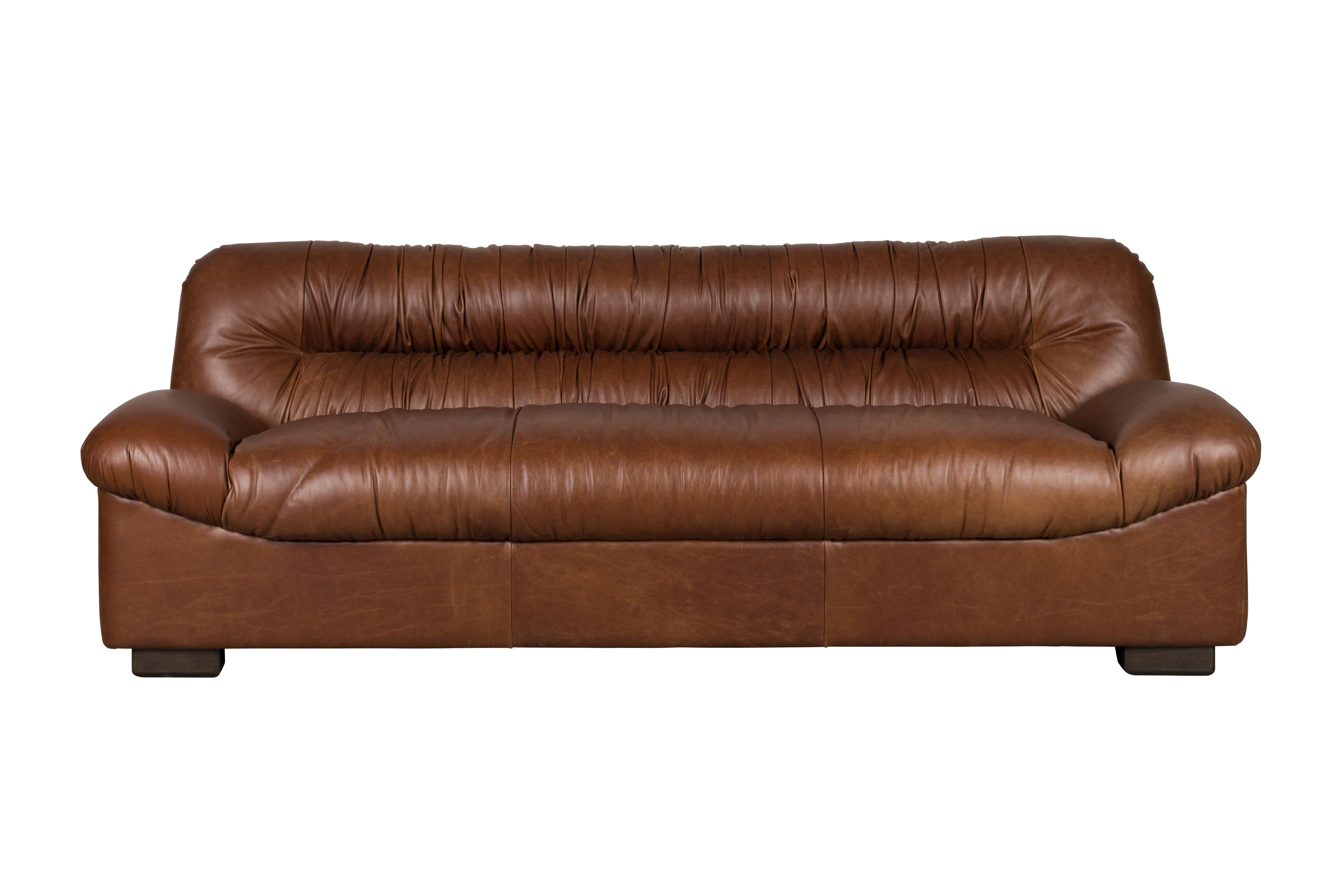 Sofa DOUGLAS czekoladowa skóra