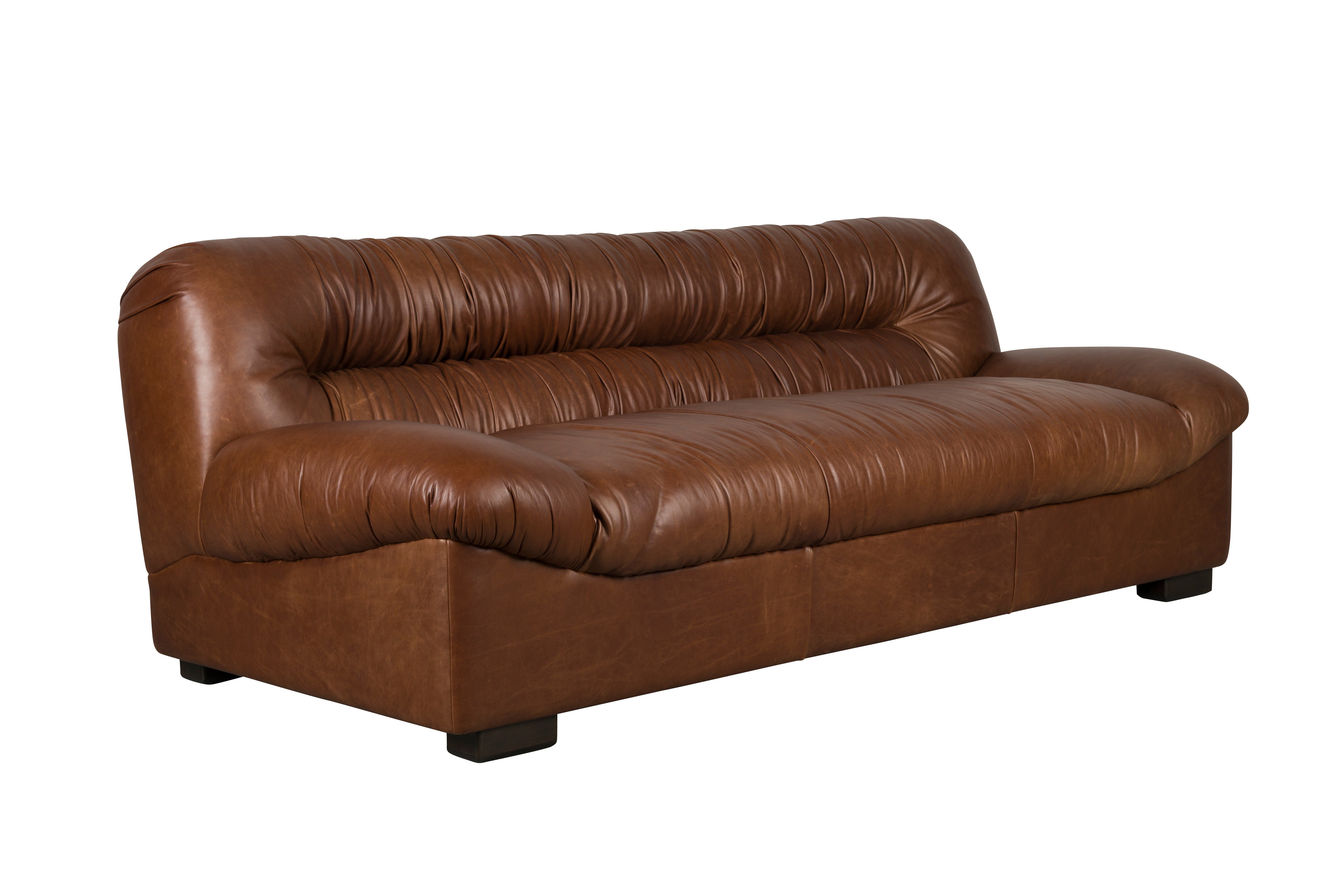 Sofa DOUGLAS czekoladowa skóra