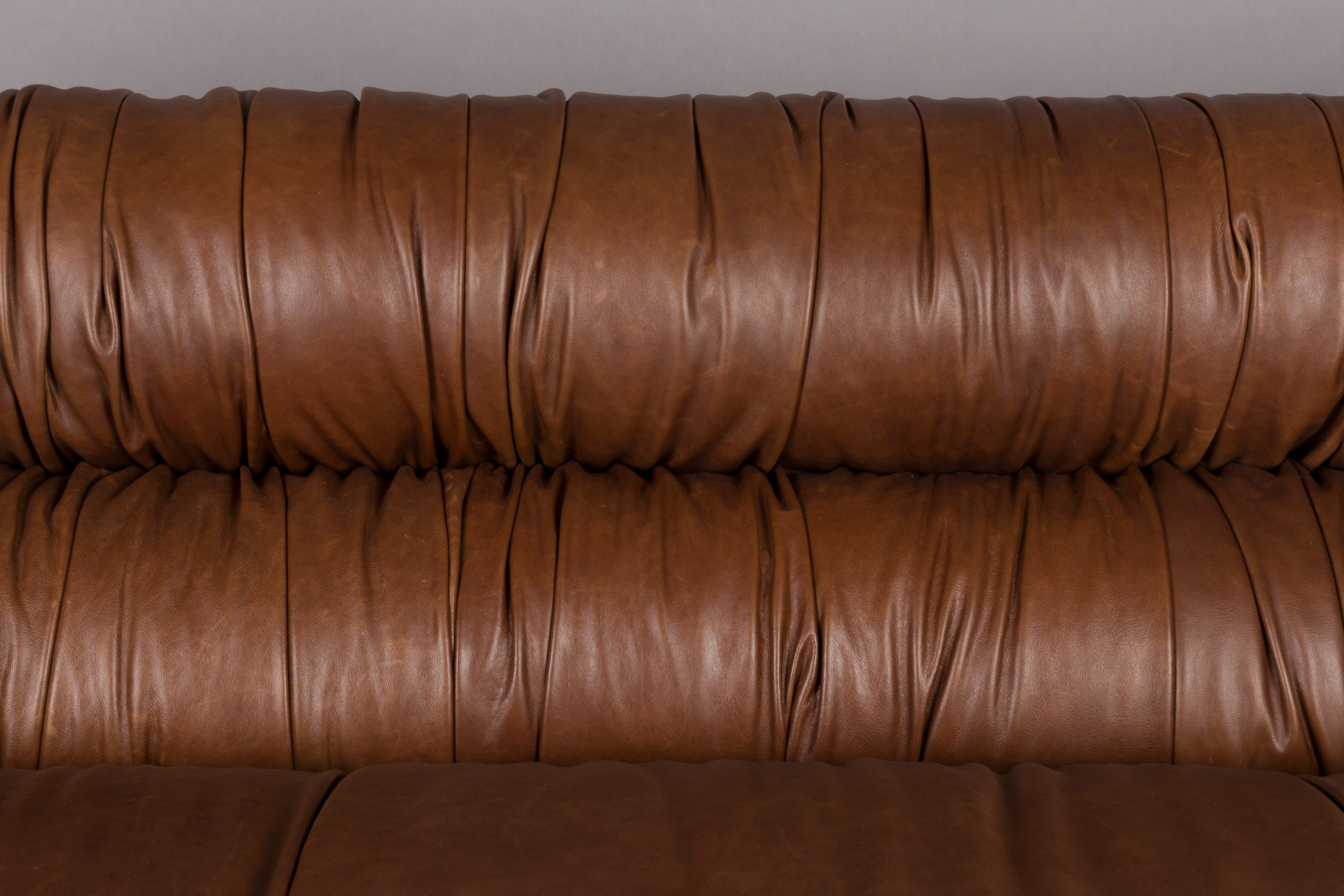 Sofa DOUGLAS czekoladowa skóra