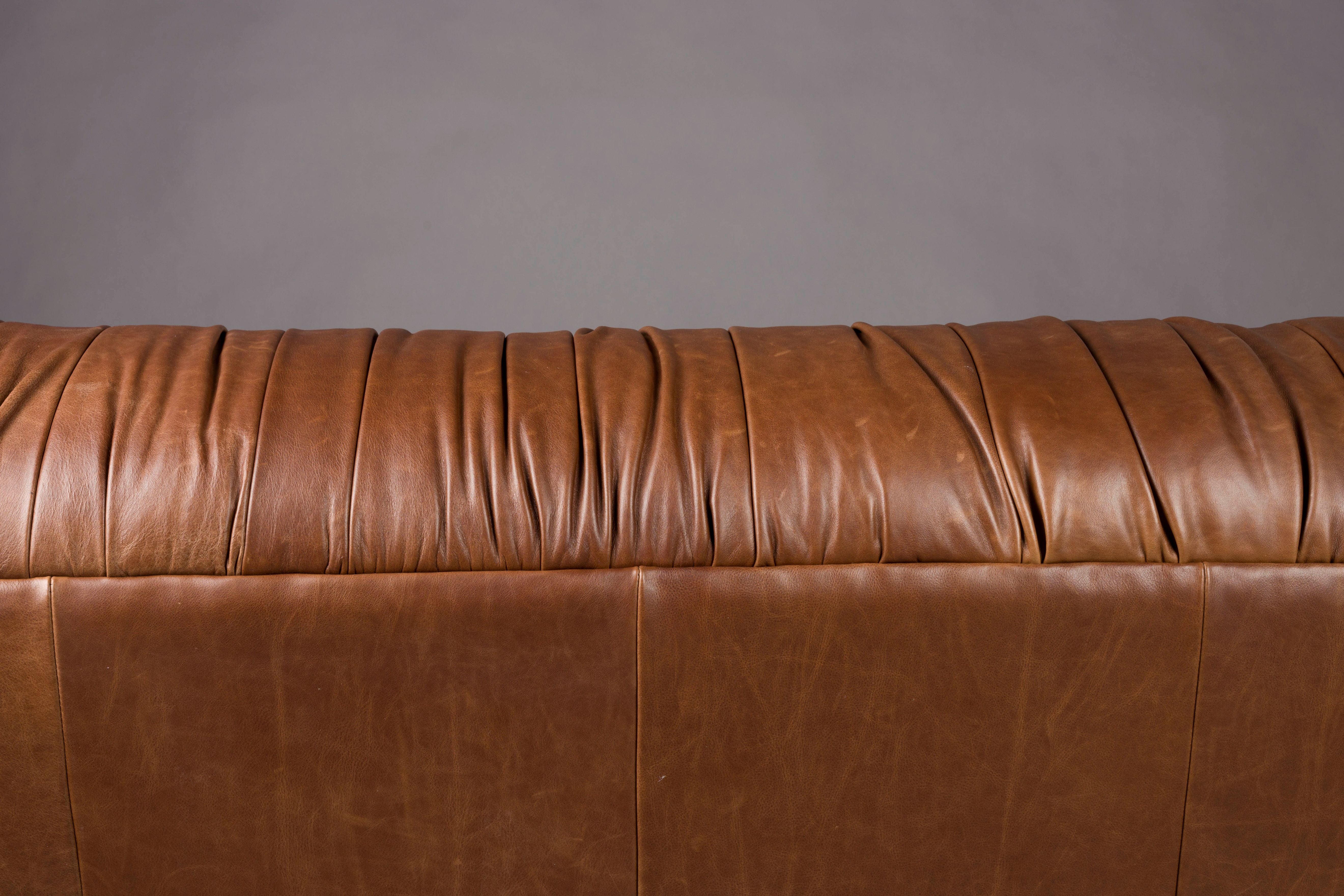 Sofa DOUGLAS czekoladowa skóra