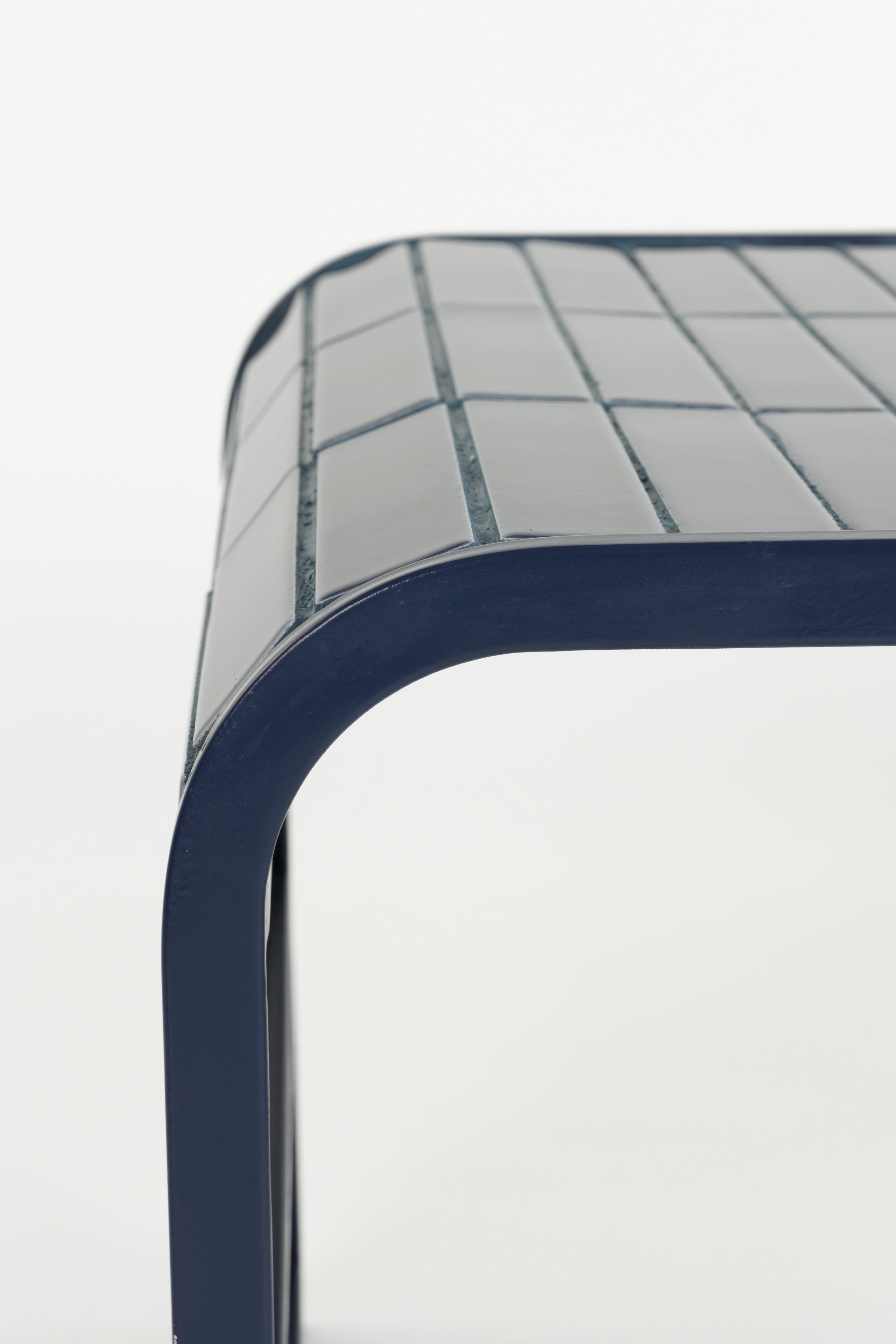 Stolik kawowy TILES niebieski