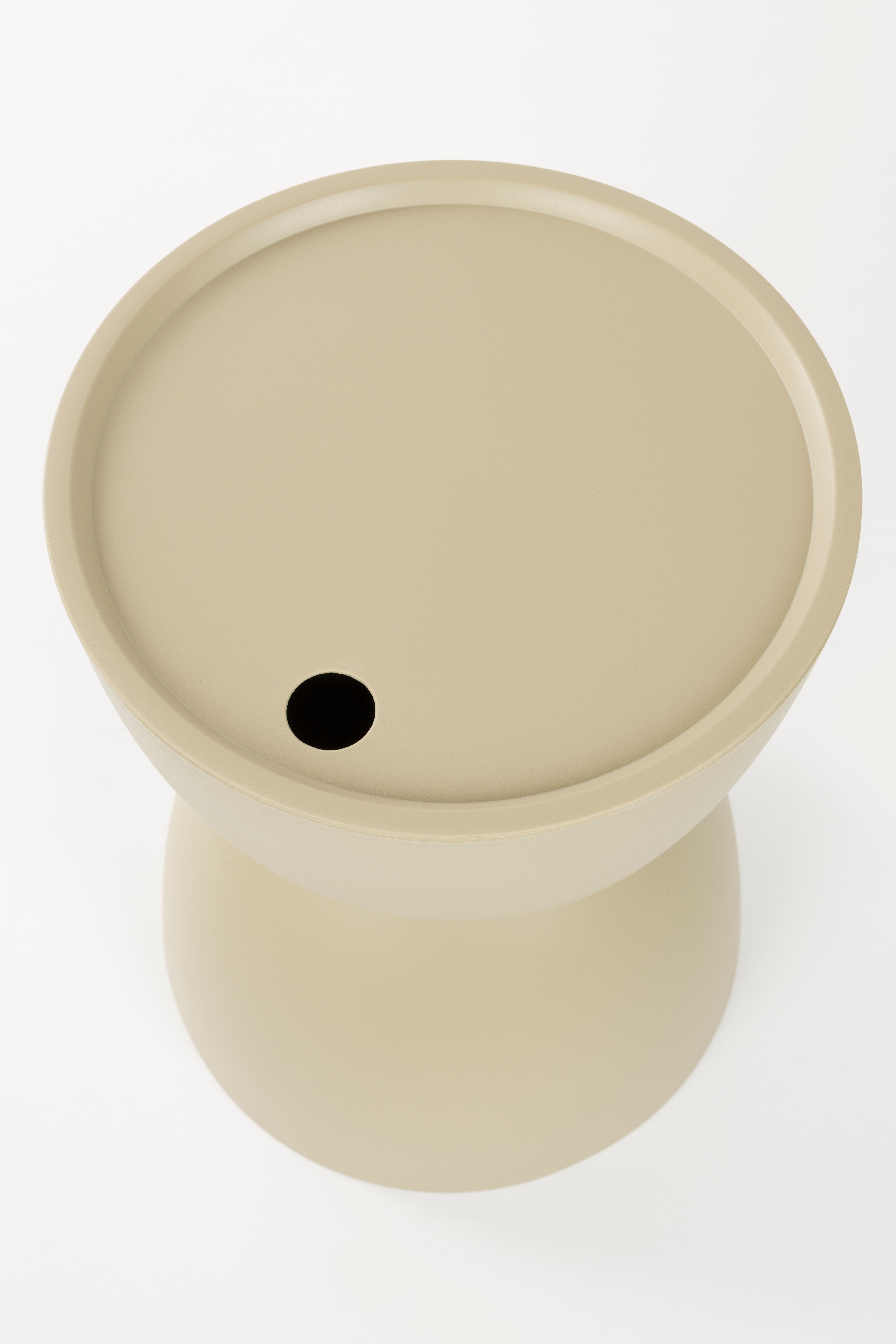 MARA Beige Garden Table with Storage