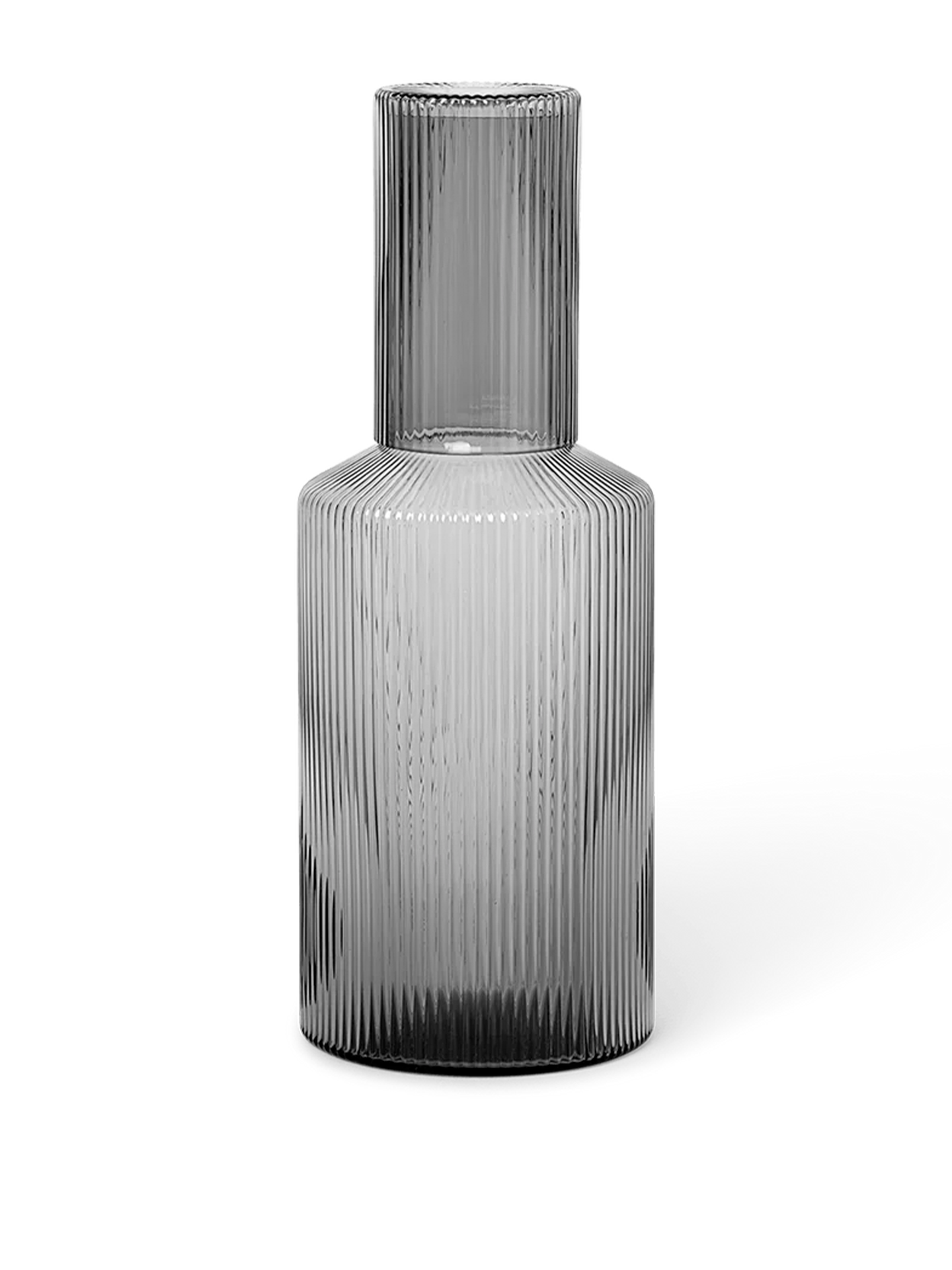 Karafka RIPPLE dymione szkło
