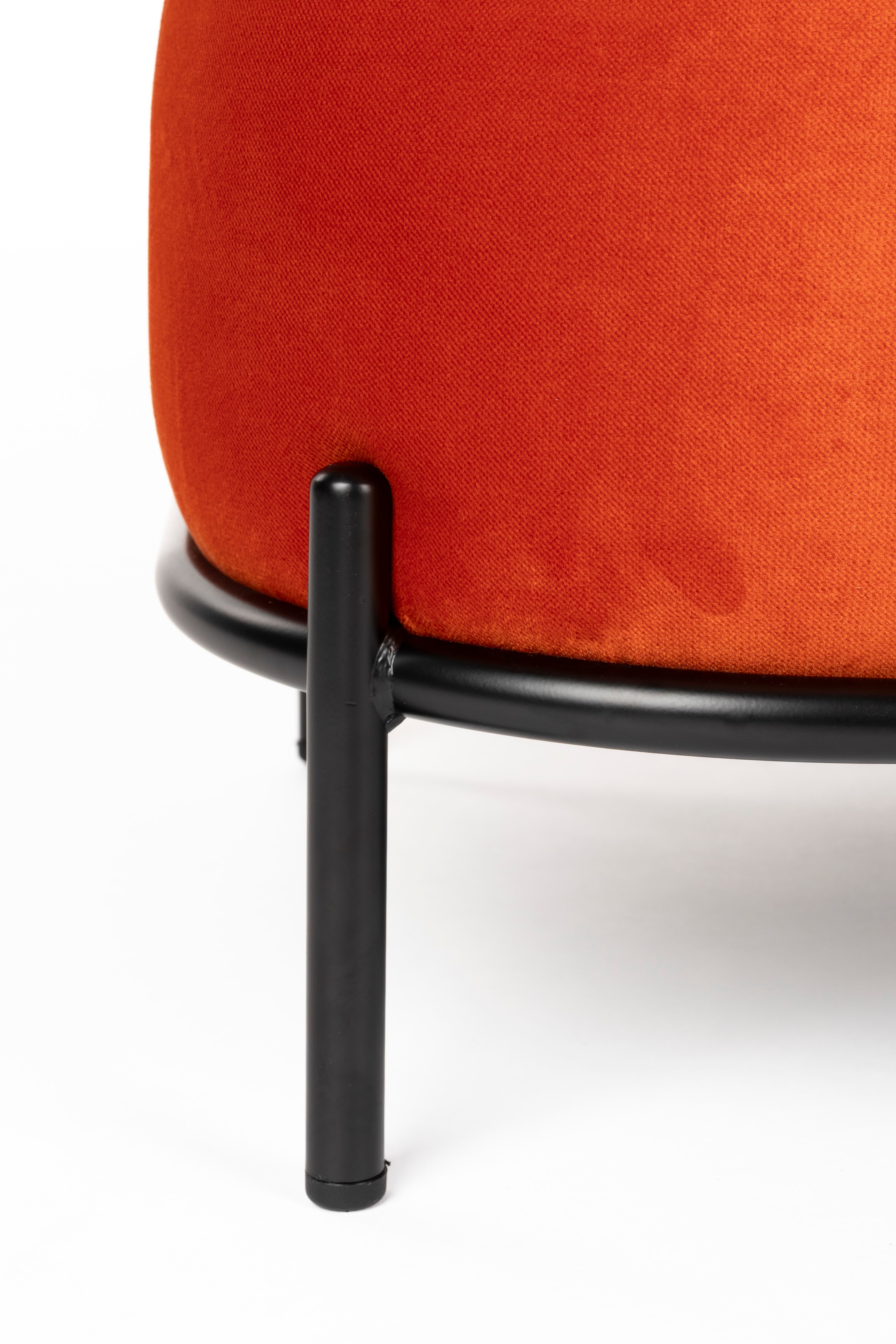 Podnóżek POLLY pomarańczowy