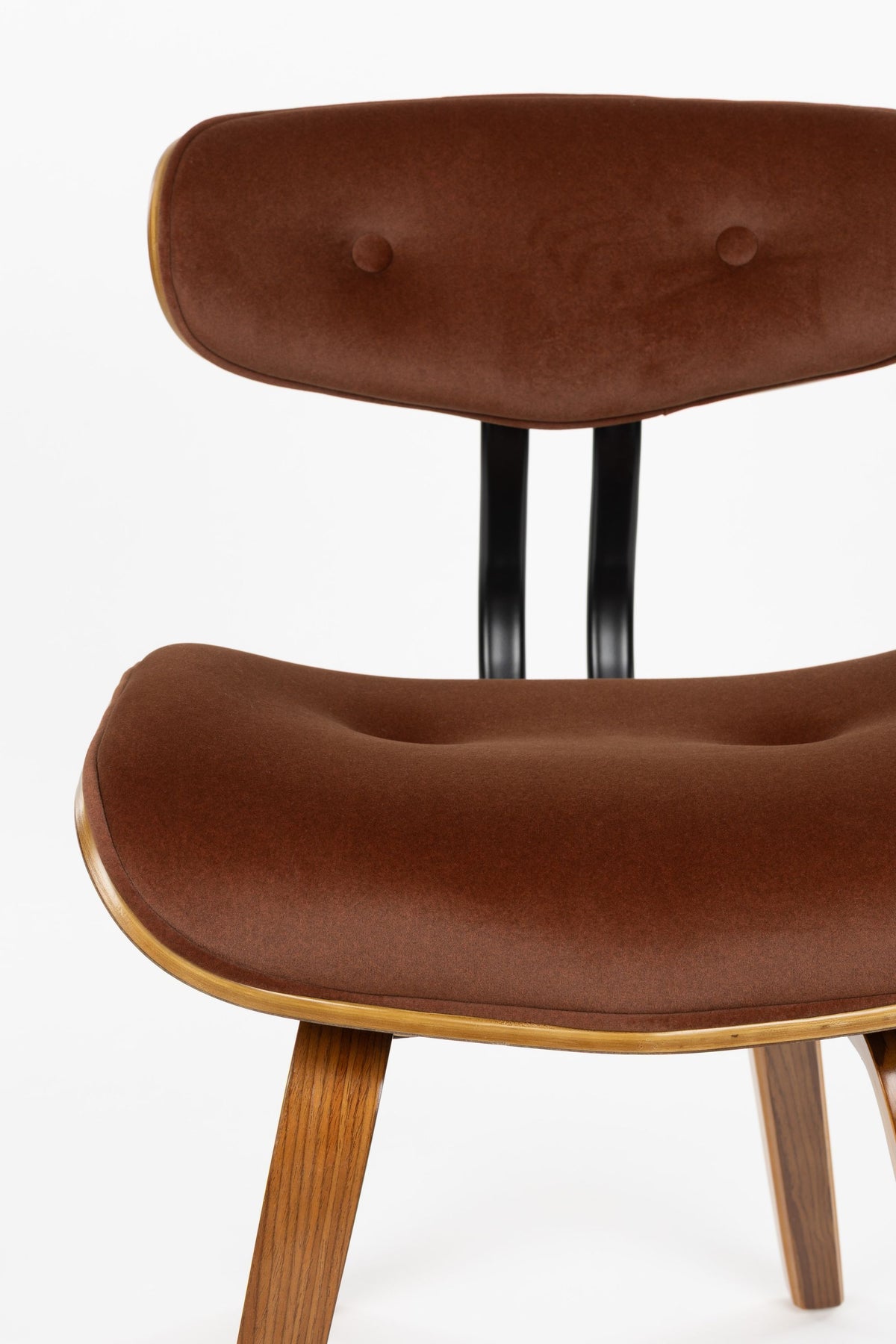 Krzesło BLACKWOOD brązowy – ujęcie 10