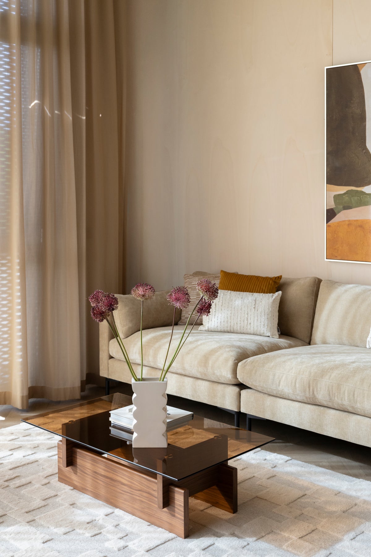 Sofa 3-osobowa SUMMER piaskowy