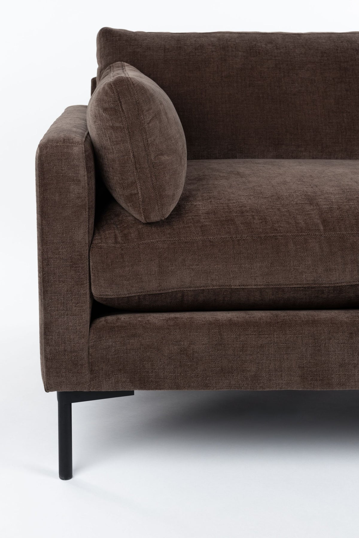 Sofa 3-osobowa SUMMER ciemnobrązowy – ujęcie 7
