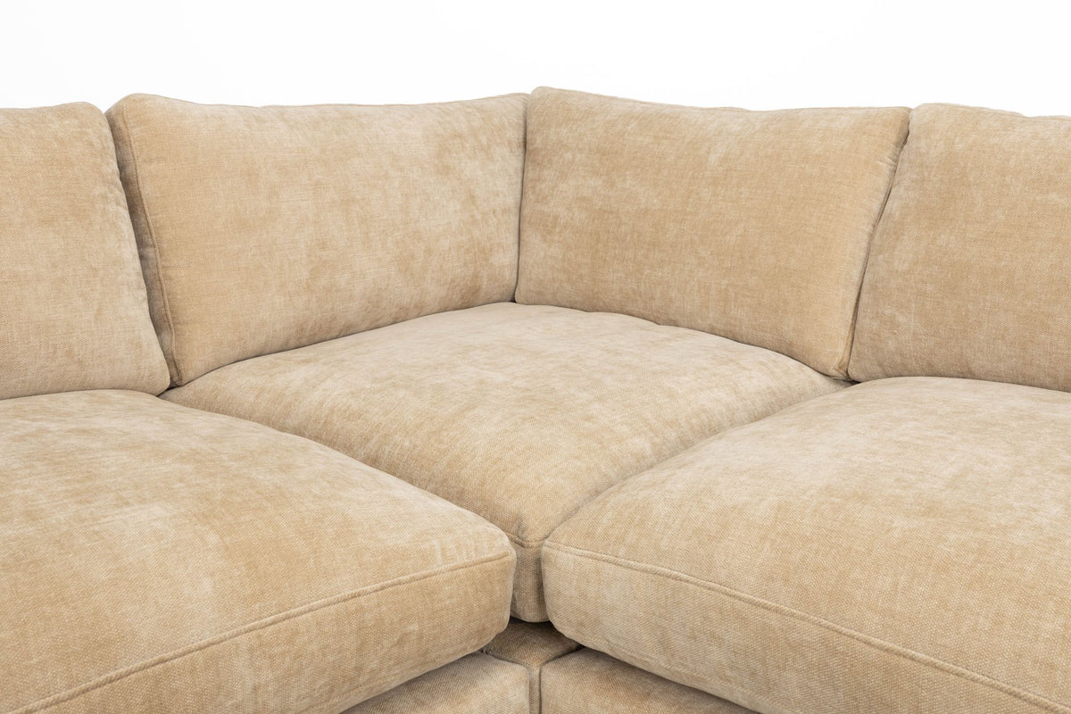 Sofa 7-osobowa SUMMER piaskowy – ujęcie 3