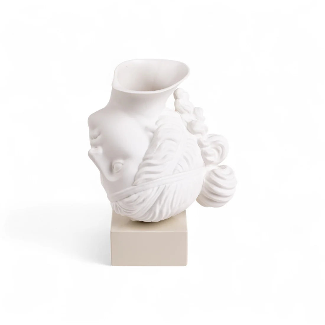 AMOR VOLAT White Vase