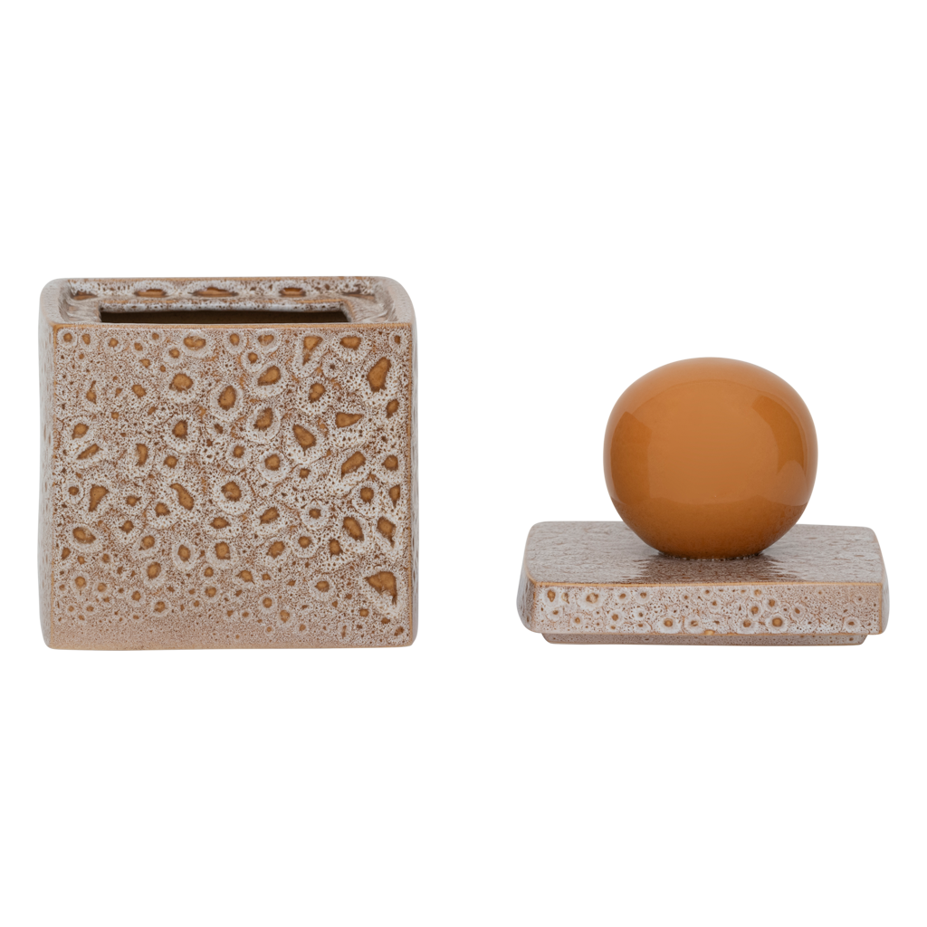 Pudełko RUNA beige mit orange