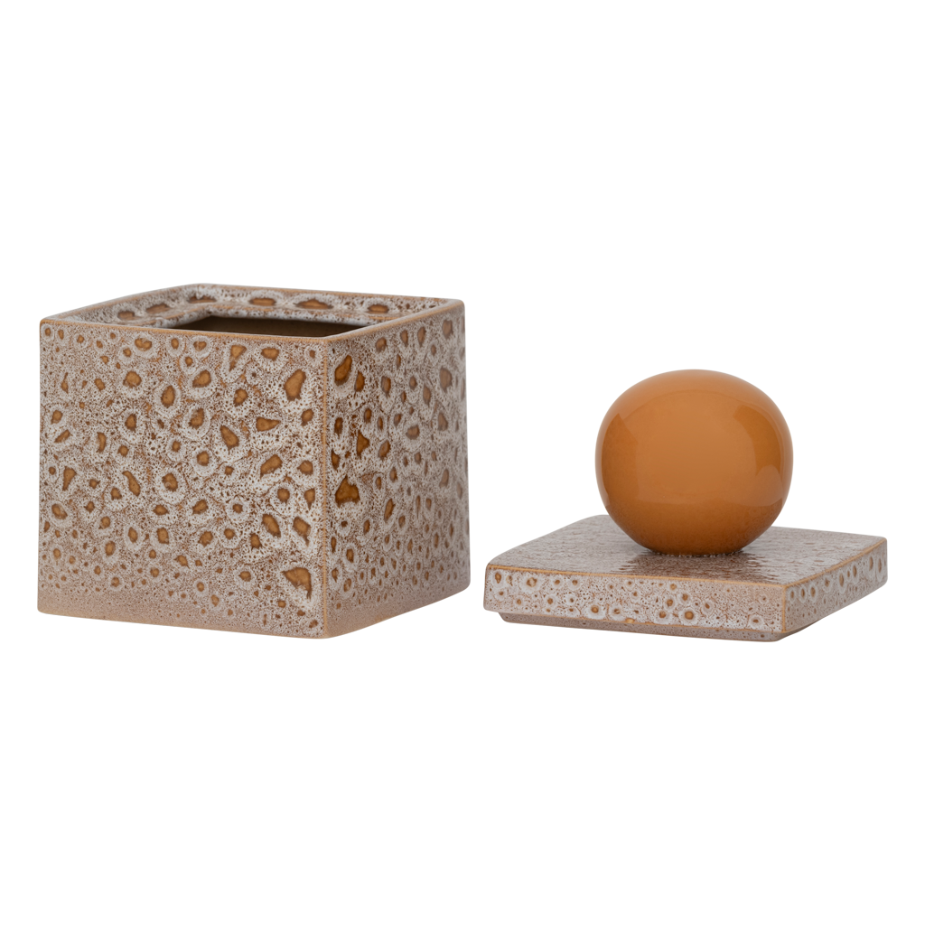 Pudełko RUNA beige mit orange