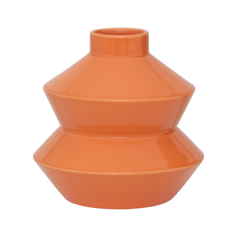 Wazon ceramiczny ZODWA pomarańczowy