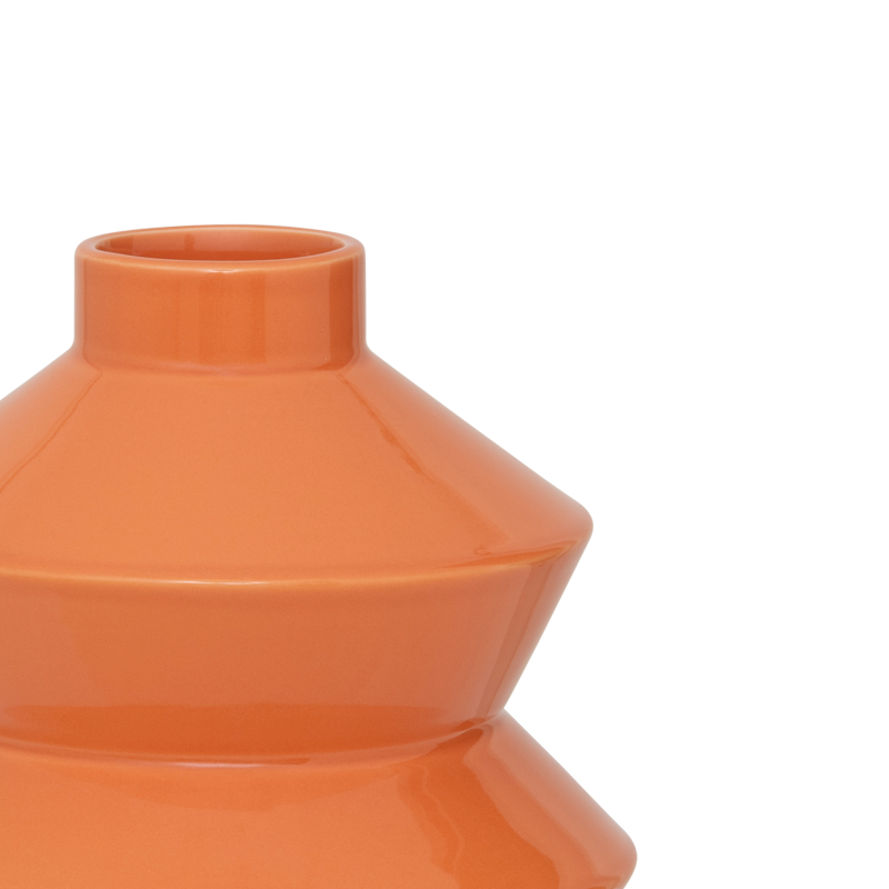 Wazon ceramiczny ZODWA pomarańczowy
