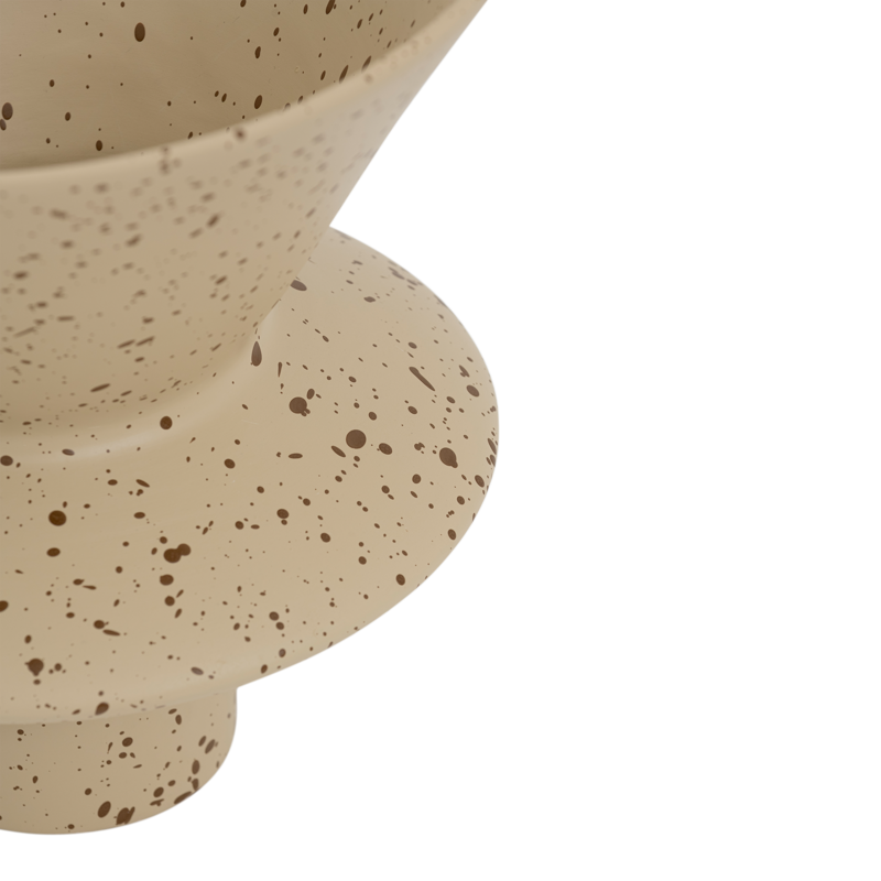 Wazon ceramiczny THANDI beżowy