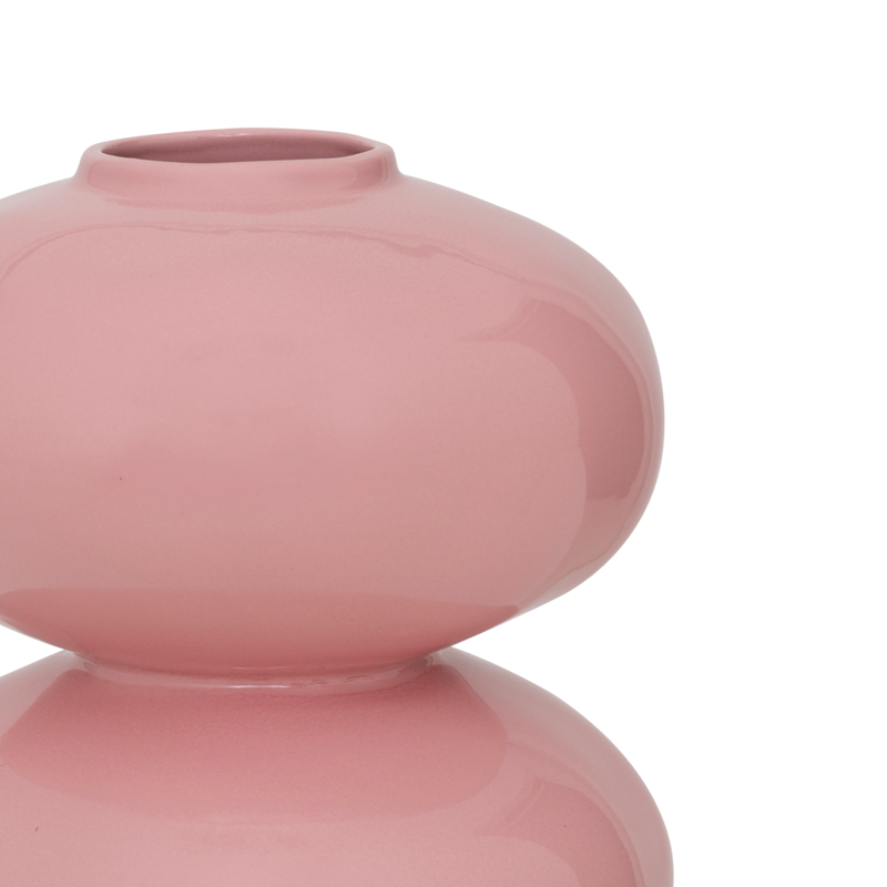 Keramikw vase BUHLE rosa