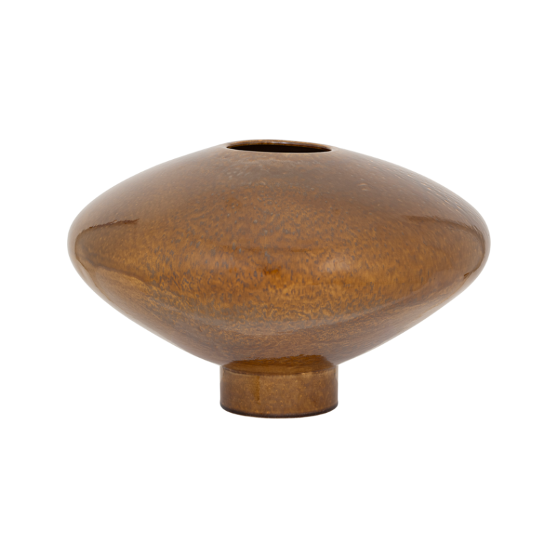 Wazon ceramiczny NALA brązowy