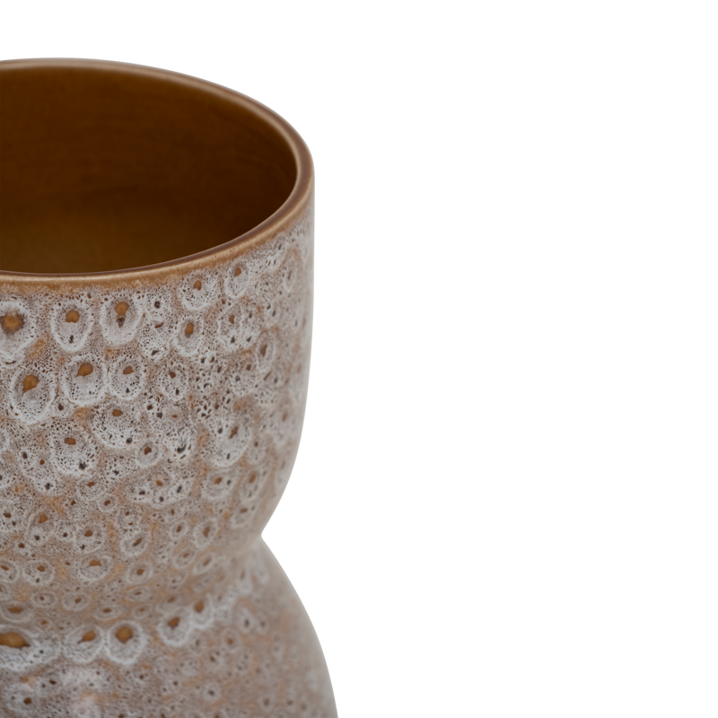 Wazon ceramiczny NOAN brązowy