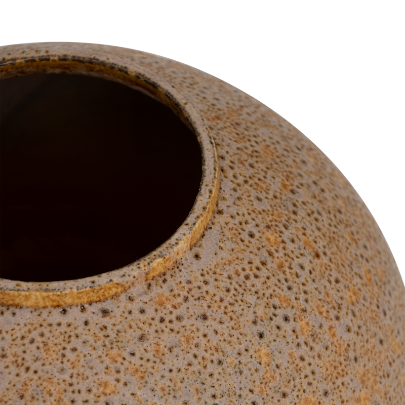 Wazon ceramiczny AMANZI brązowy