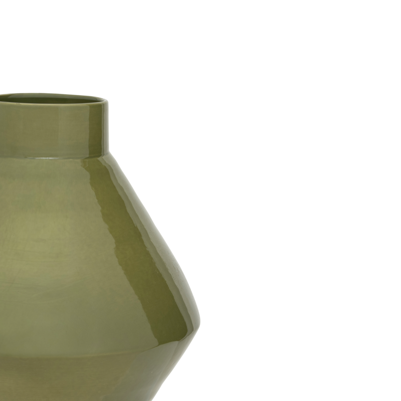 Wazon ceramiczny PHILA zielony
