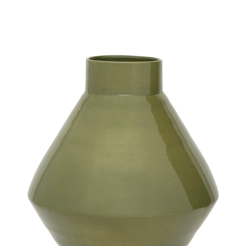 Wazon ceramiczny PHILA zielony