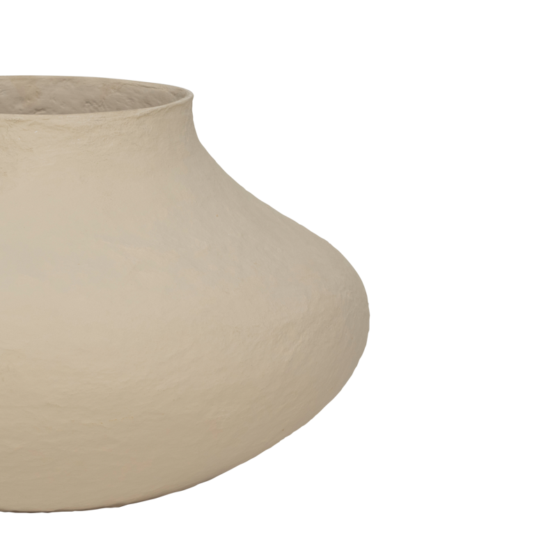 Donica VIF beige Baumwollmaché