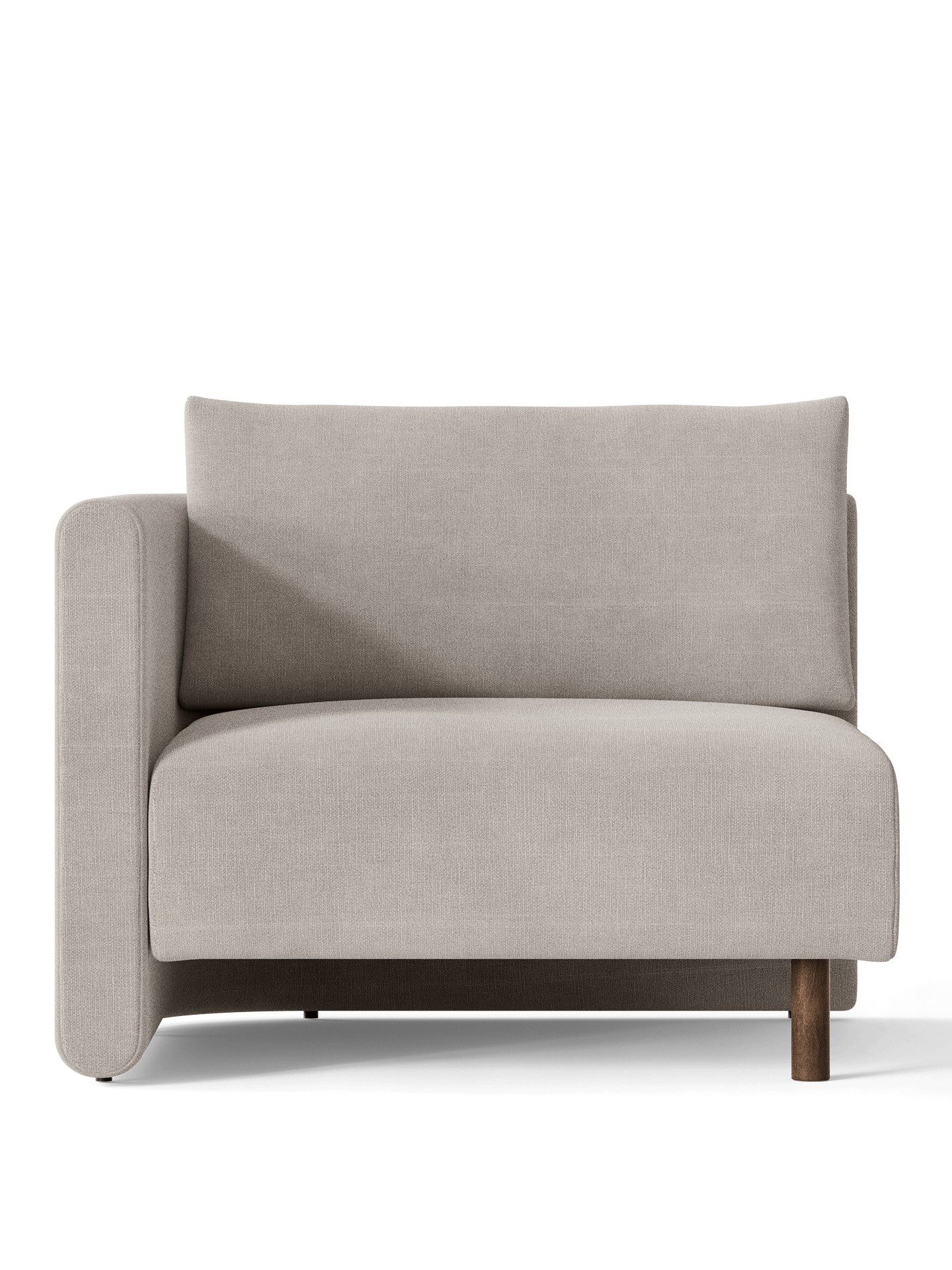 Sofa modułowa DASE - element lewostronny Cotton Linen beżowy