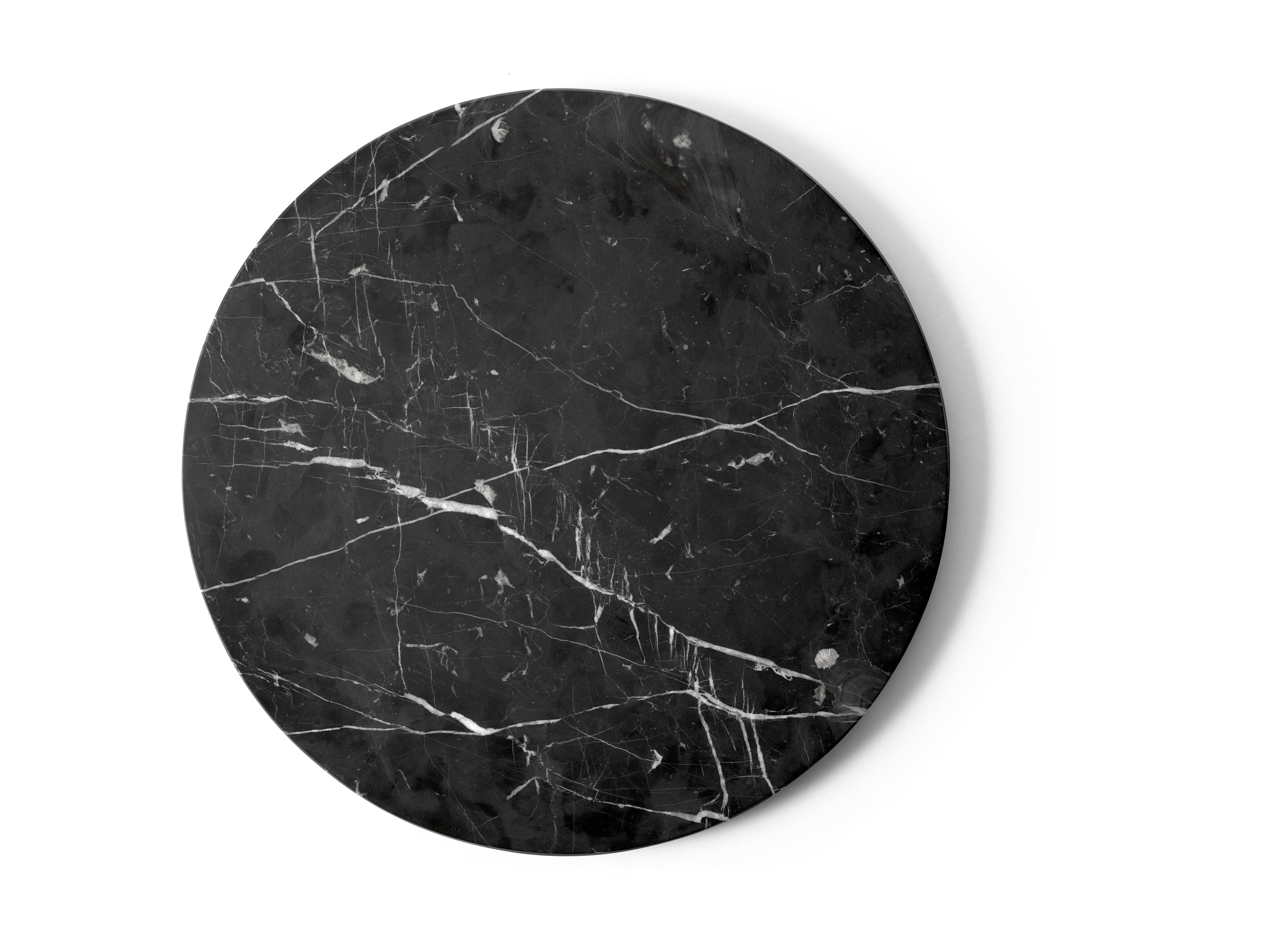 ANDROGYNE side table black marble