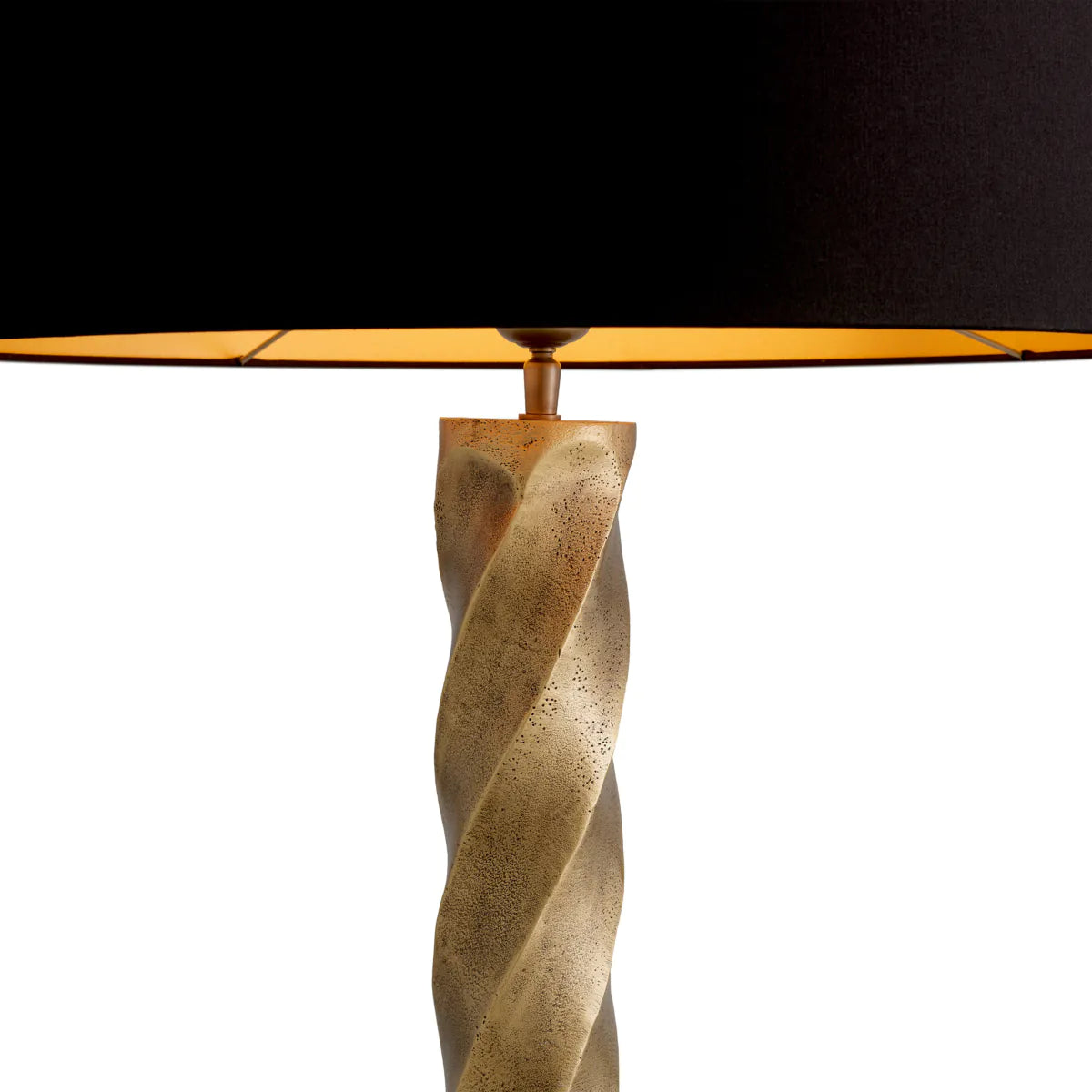 Stehlampe COSTANZA antikmessing mit Granitbasis