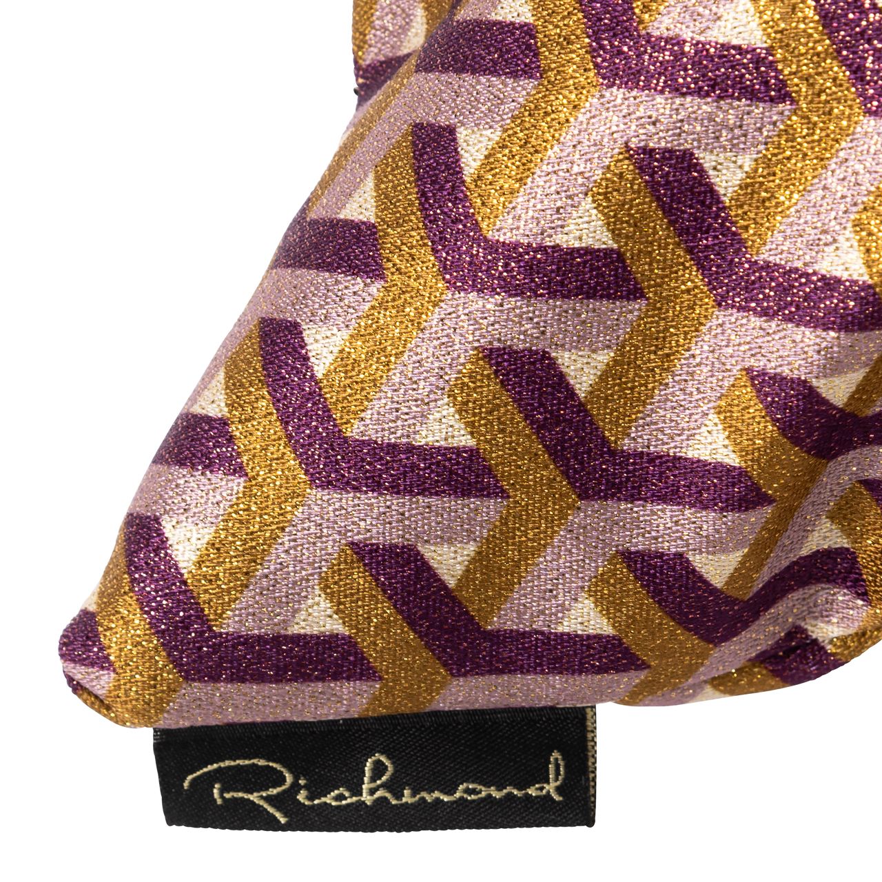 Kissen POMMELIN lila mit Gold