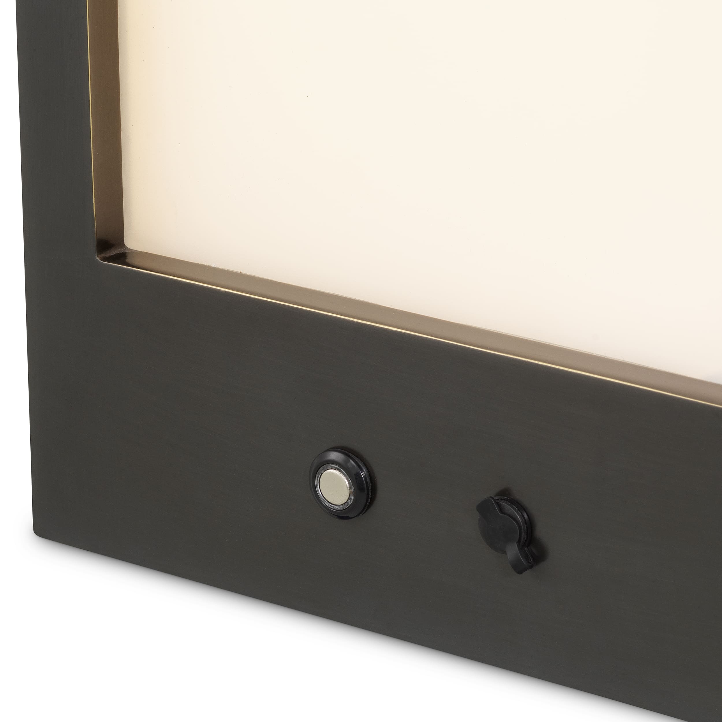 Tragbare Lampe RISERVA schwarz