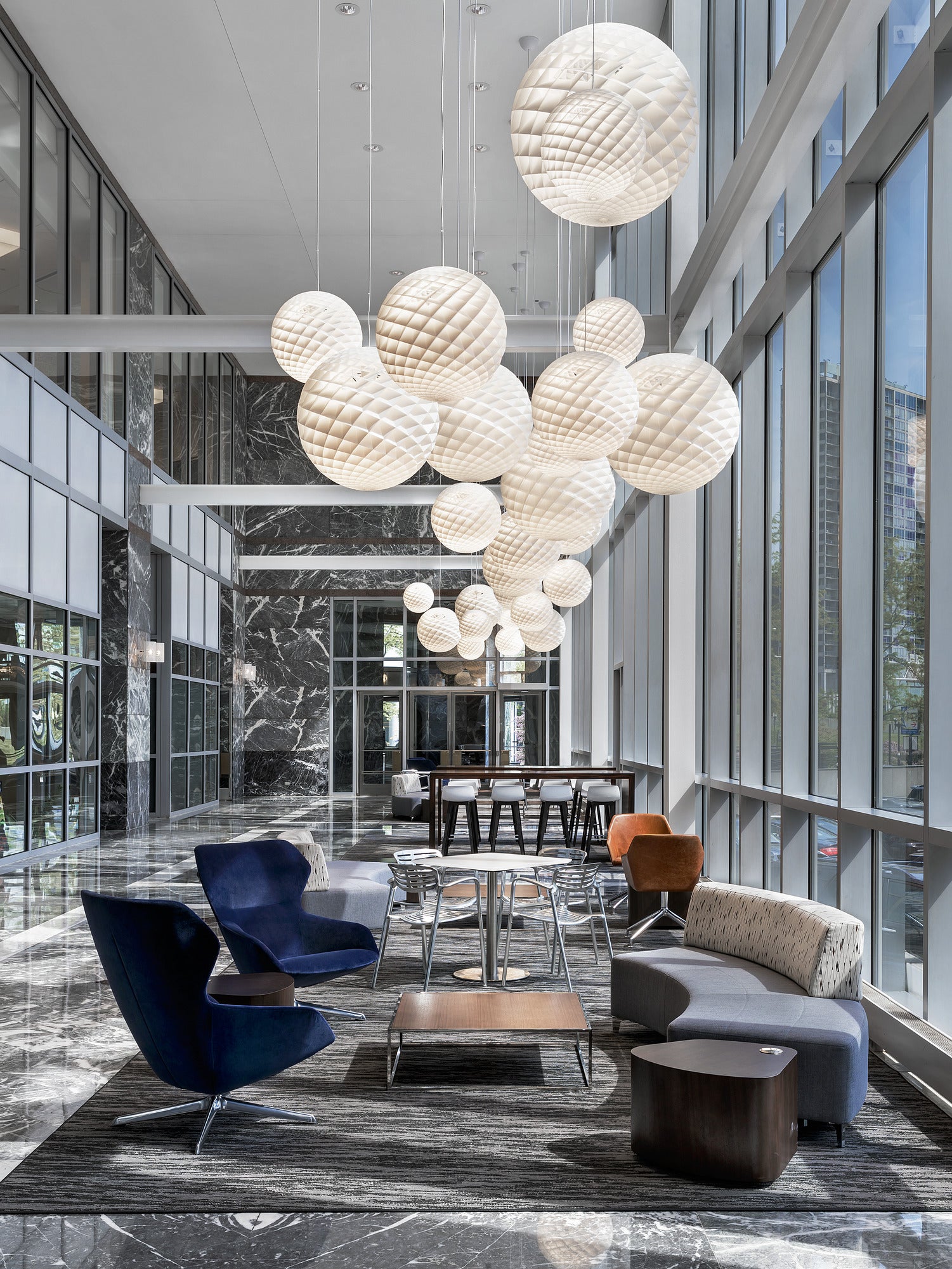 Lampa wisząca PATERA biały