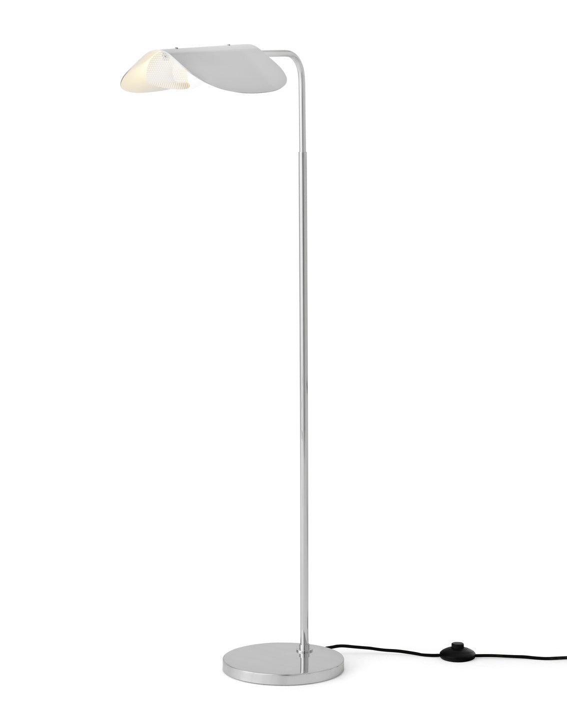 Lampa podłogowa WING polerowane aluminium
