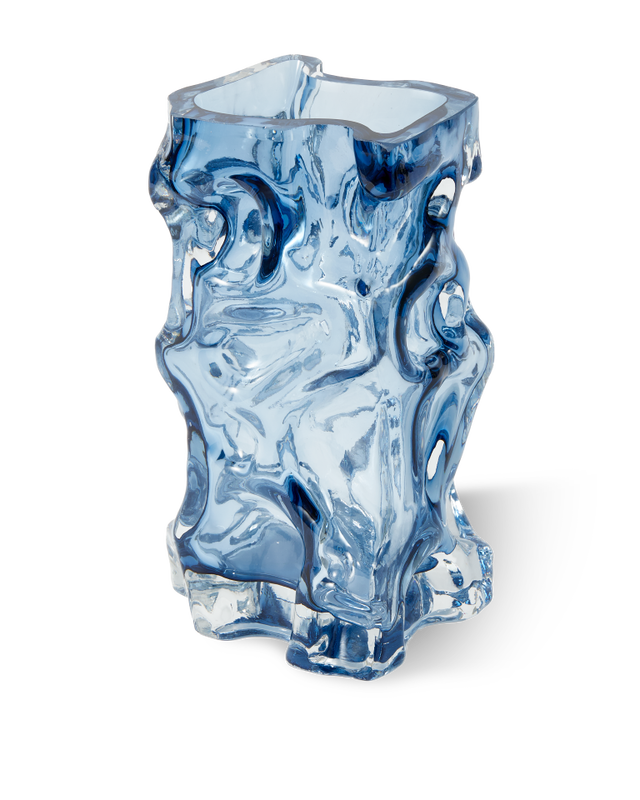 Wazon ICE ciemnoniebieski