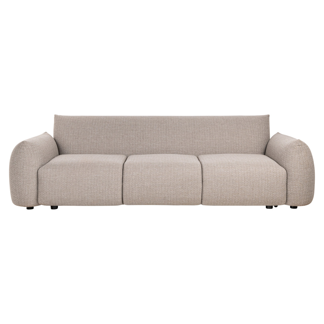 4-Person Outdoor Sofa DAWSON Gray-Beige