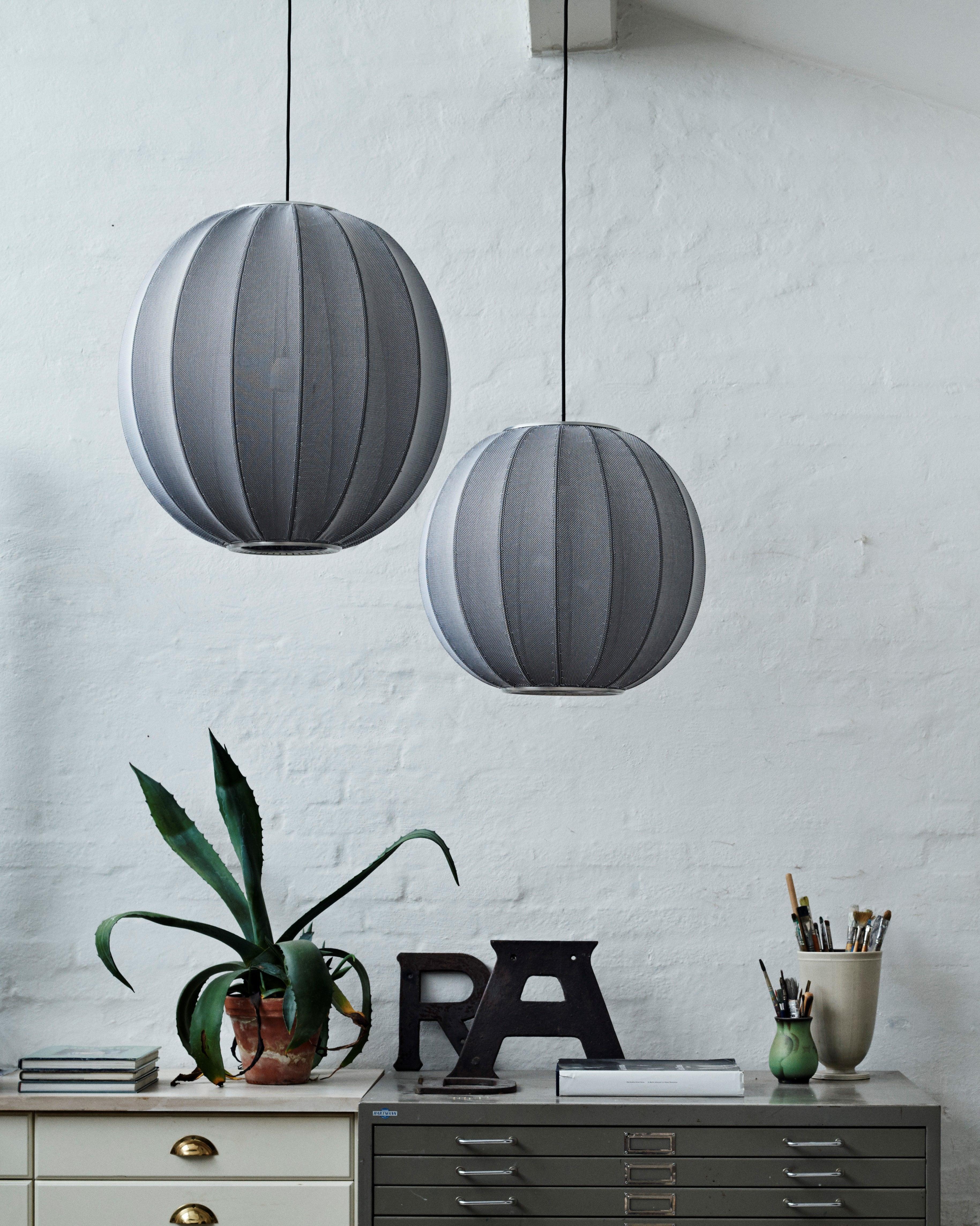 Lampa wisząca KNIT-WIT ROUND czarny