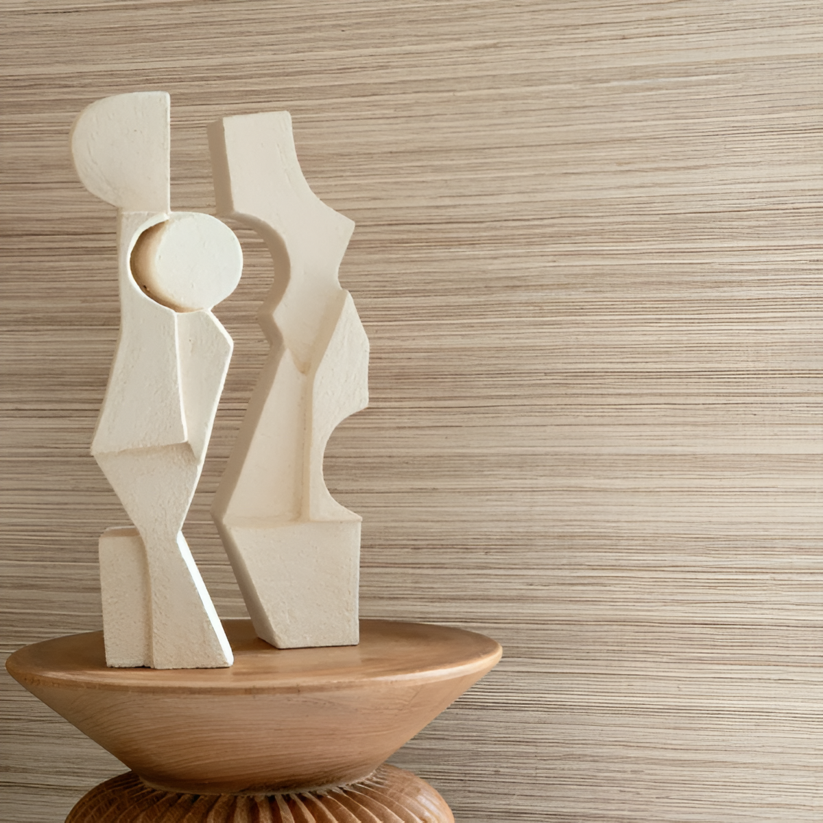 Tapeta strukturalna z włókna roślinnego DESERTI - NATUREL brązowy