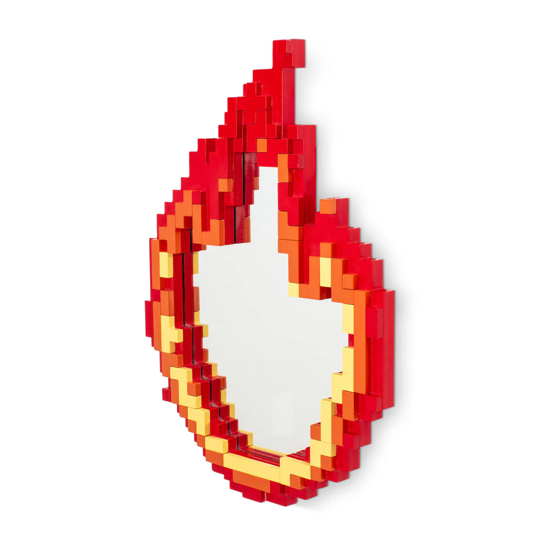 Lustro PIXEL - FLAME czerwony