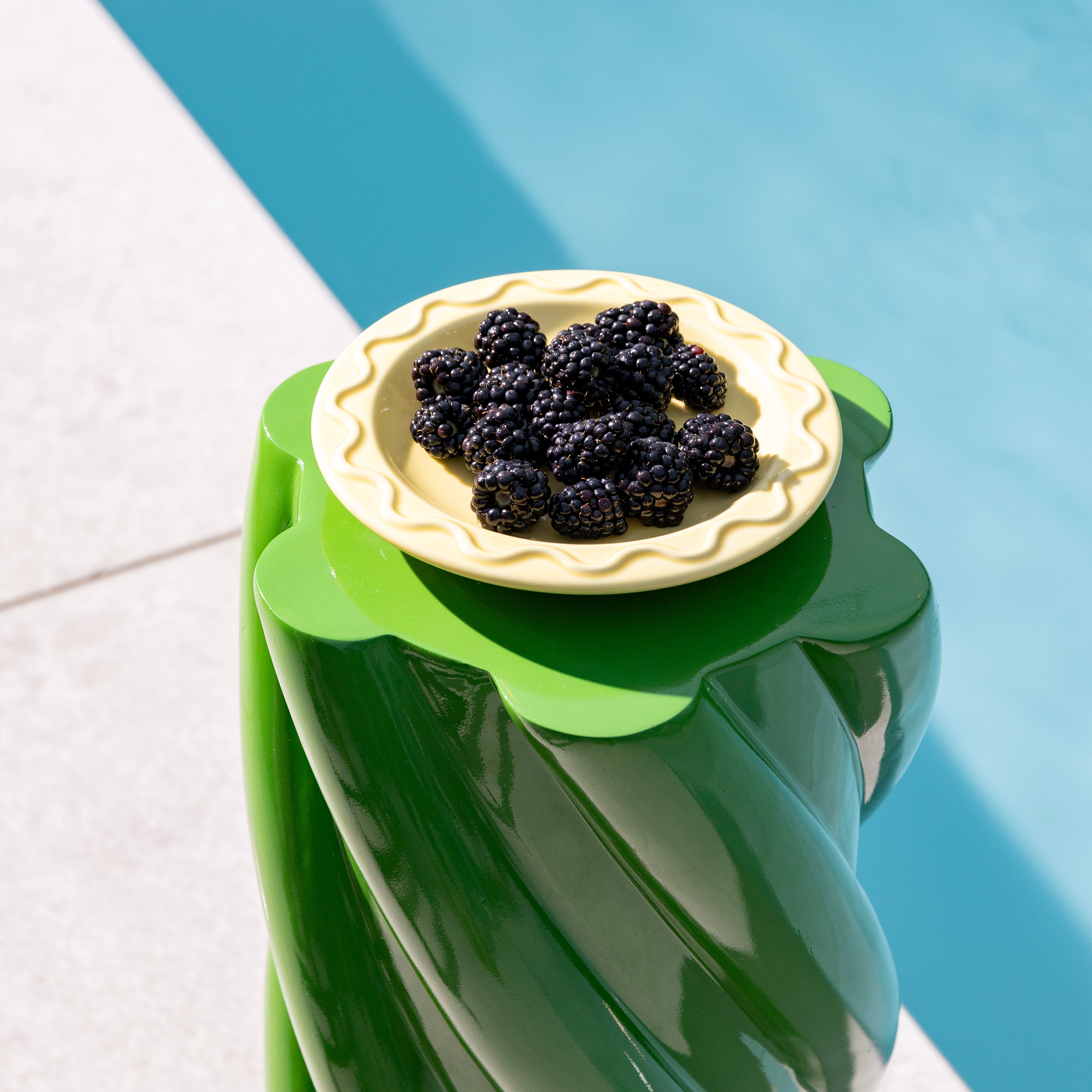 Zestaw talerzy deserowych MOCHI żółty