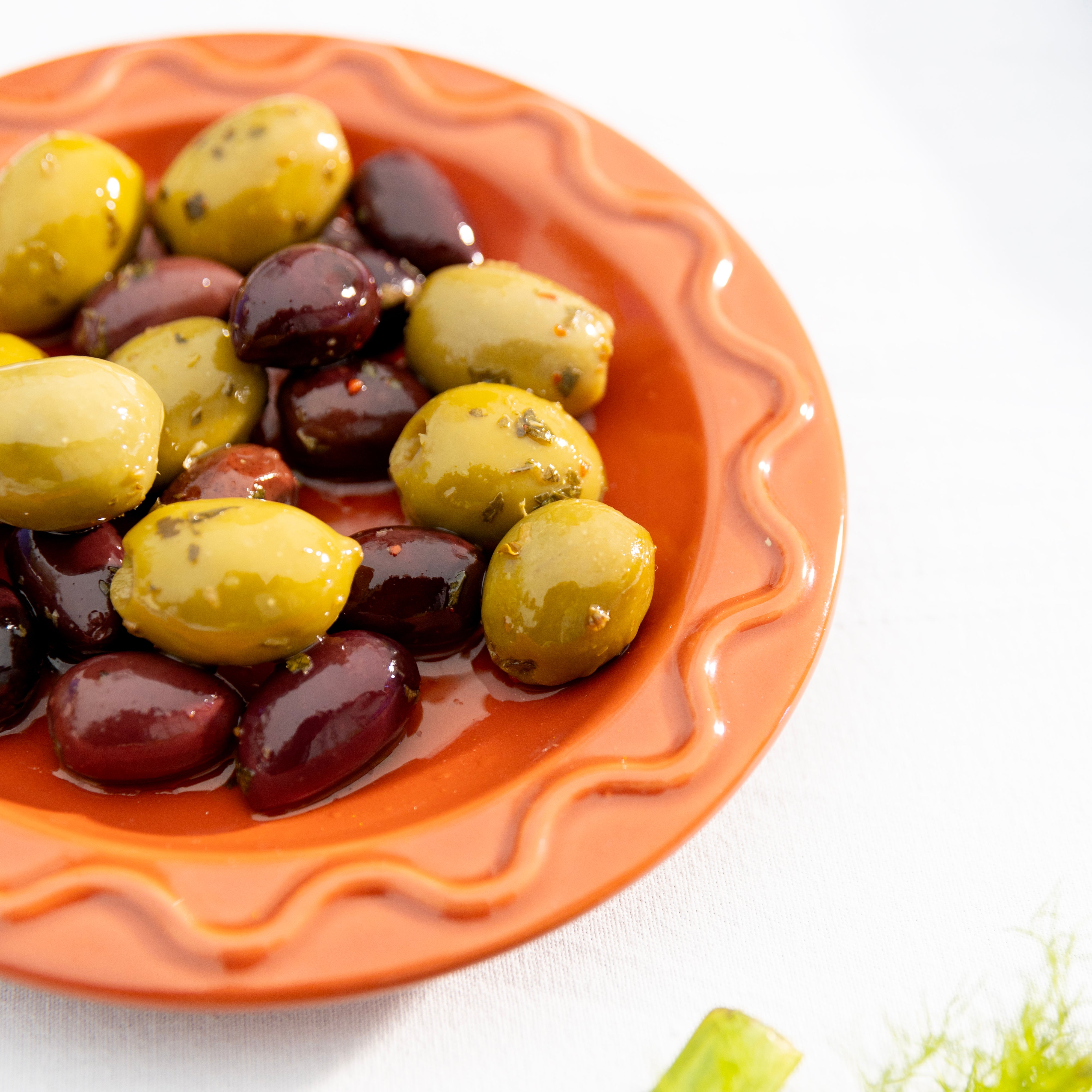 Zestaw talerzy deserowych MOCHI terrakota