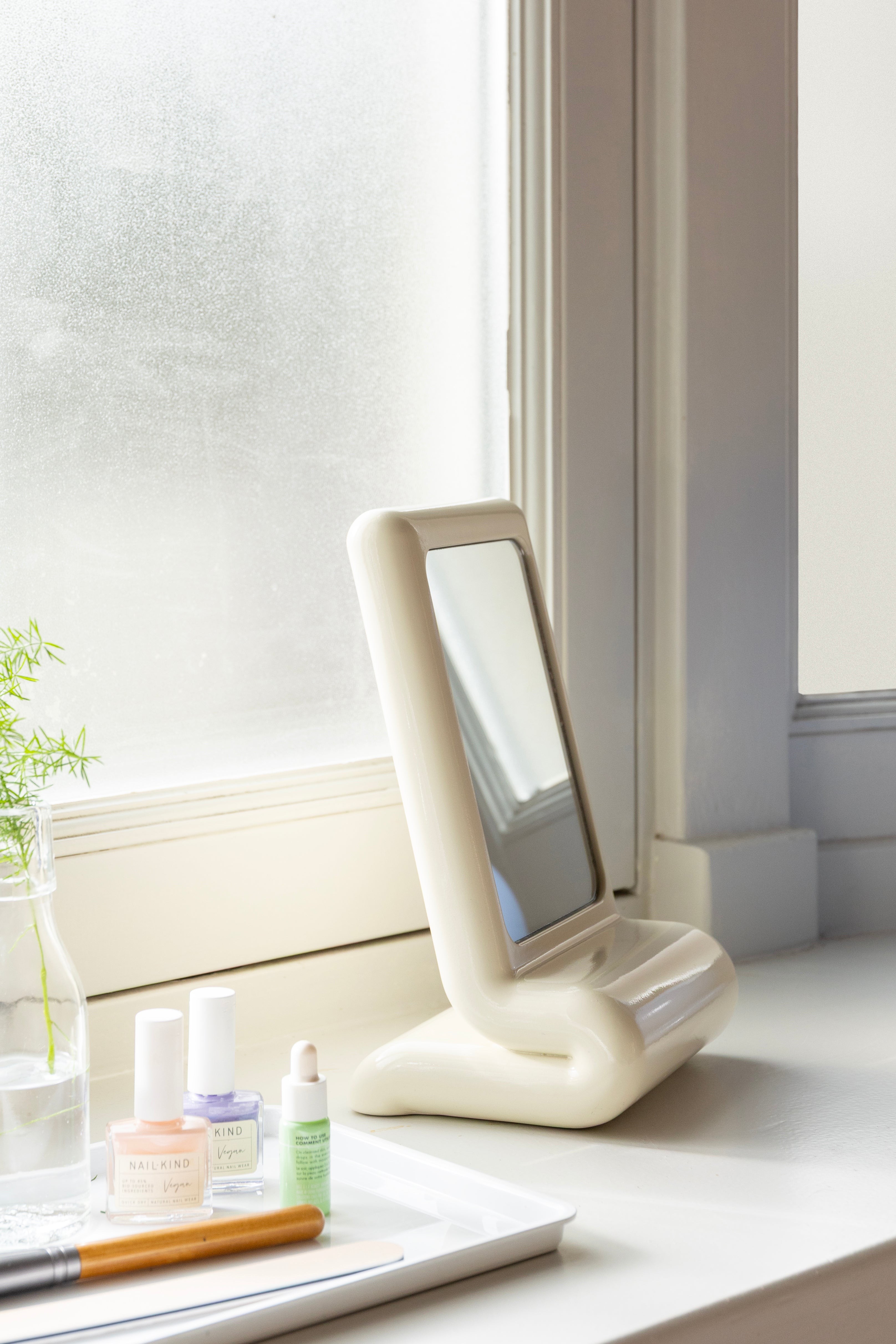 Lusterko WHIP biały