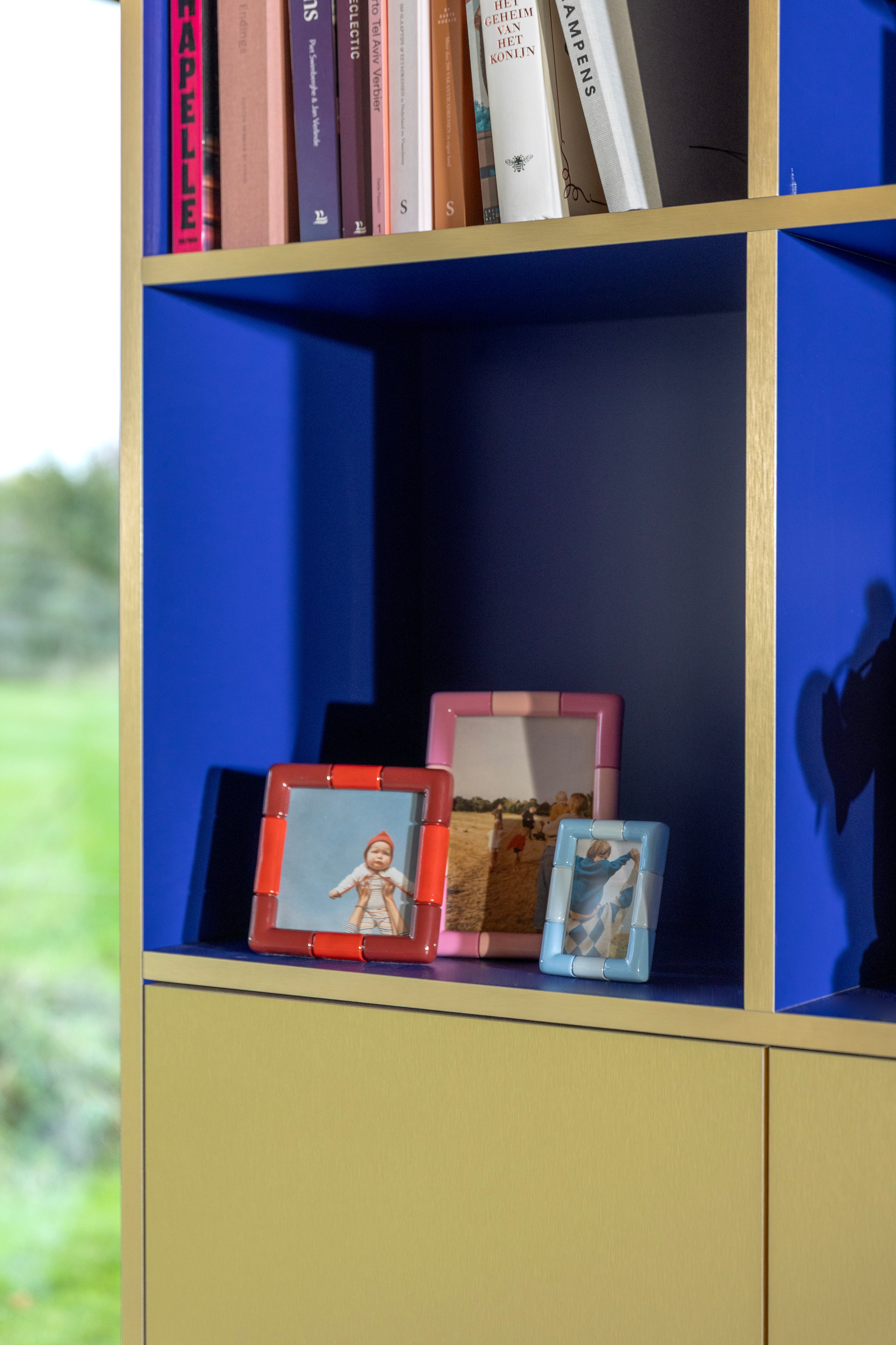 RIFT RECTANGLE photo frame blue