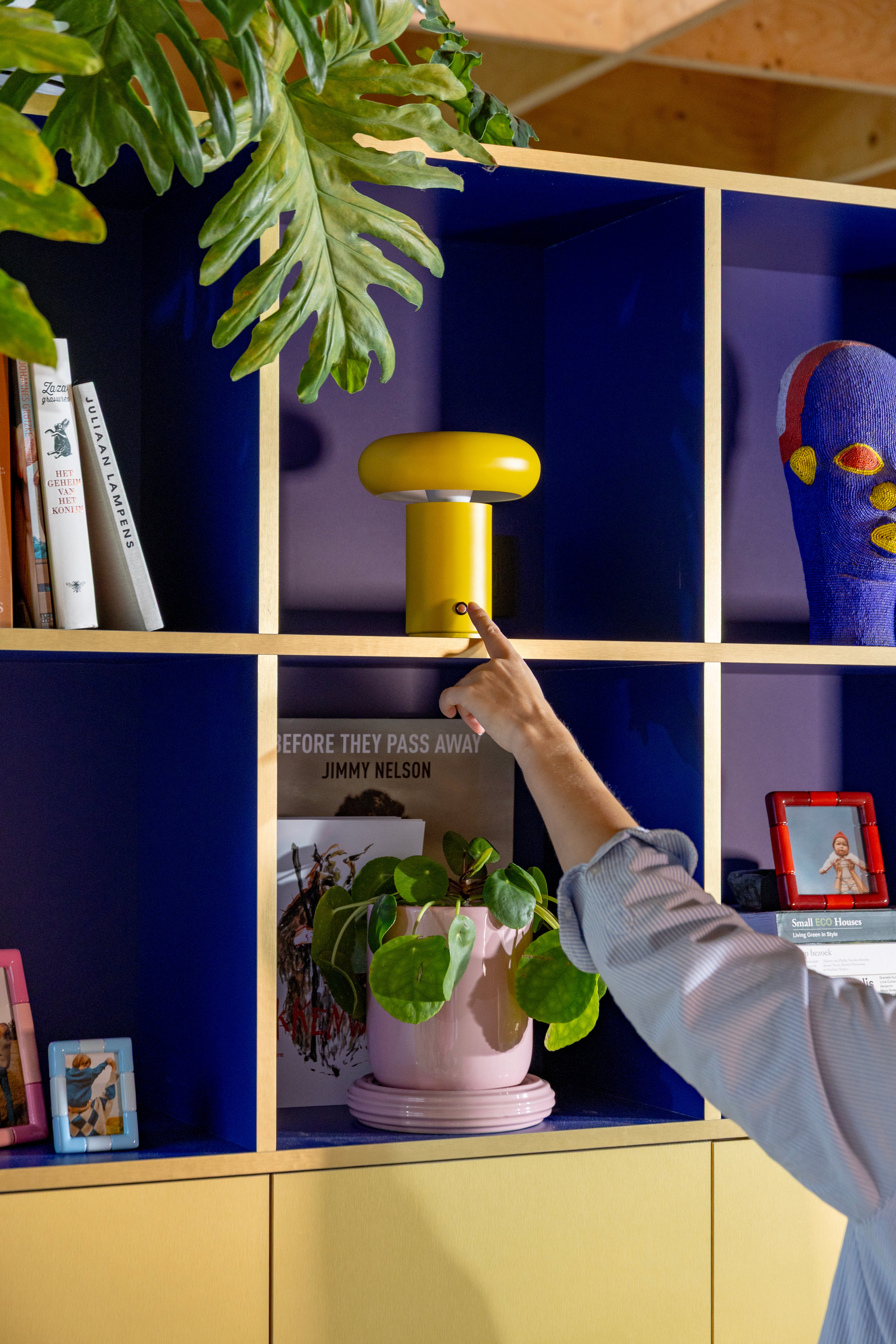 Blumentopf CHURROS rosa